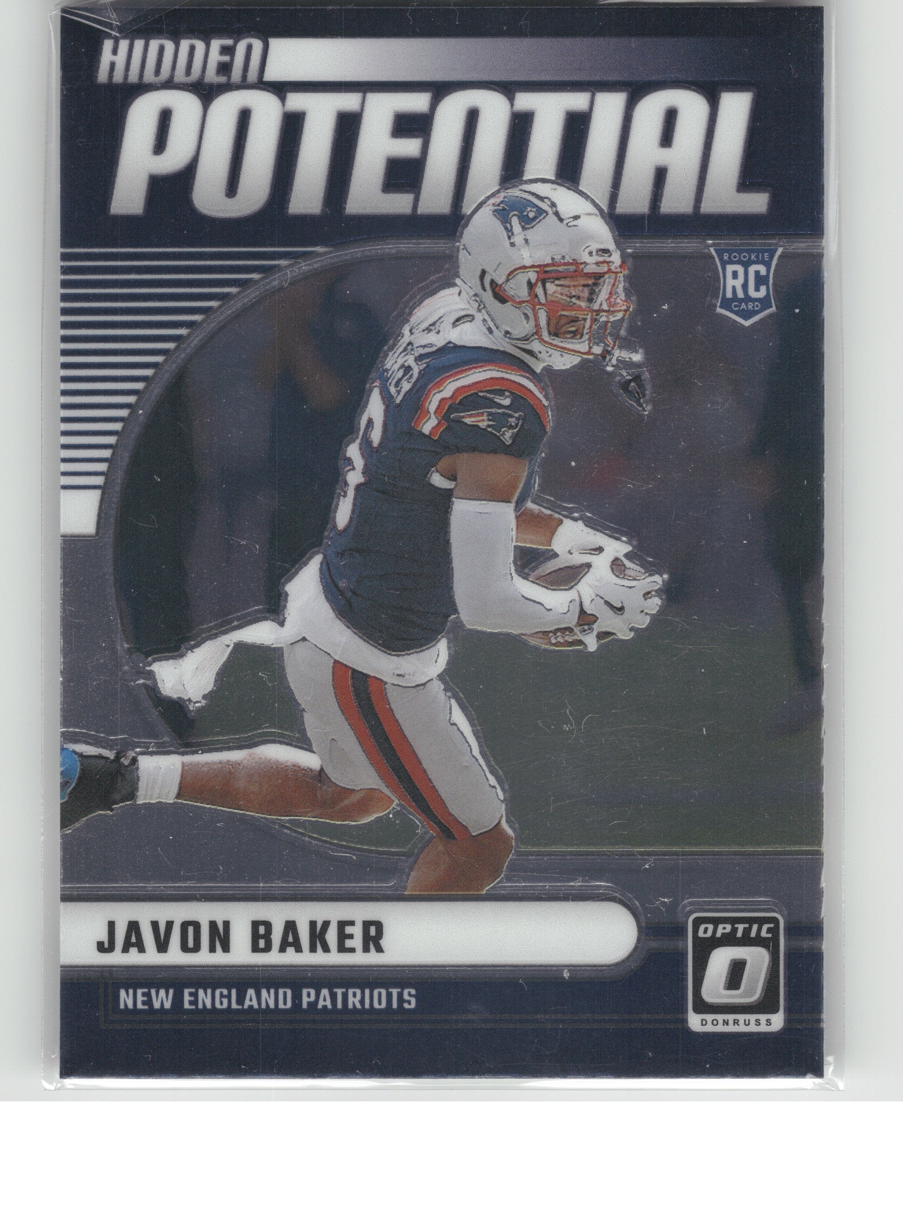 2024 Donruss Optic #17 Javon Baker Hidden Potential New England Patriots