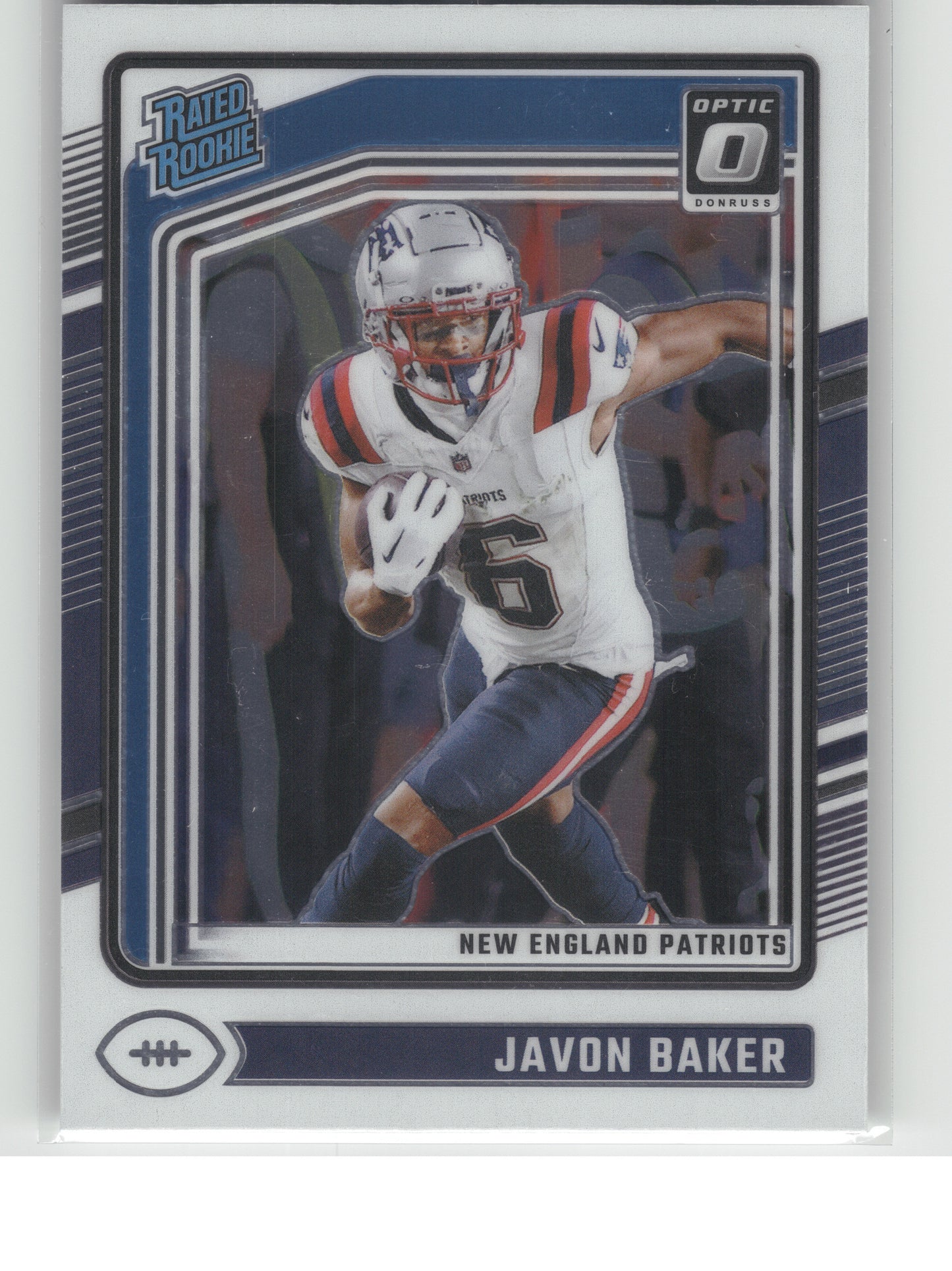 2024 Donruss Optic #245 Javon Baker New England Patriots RC