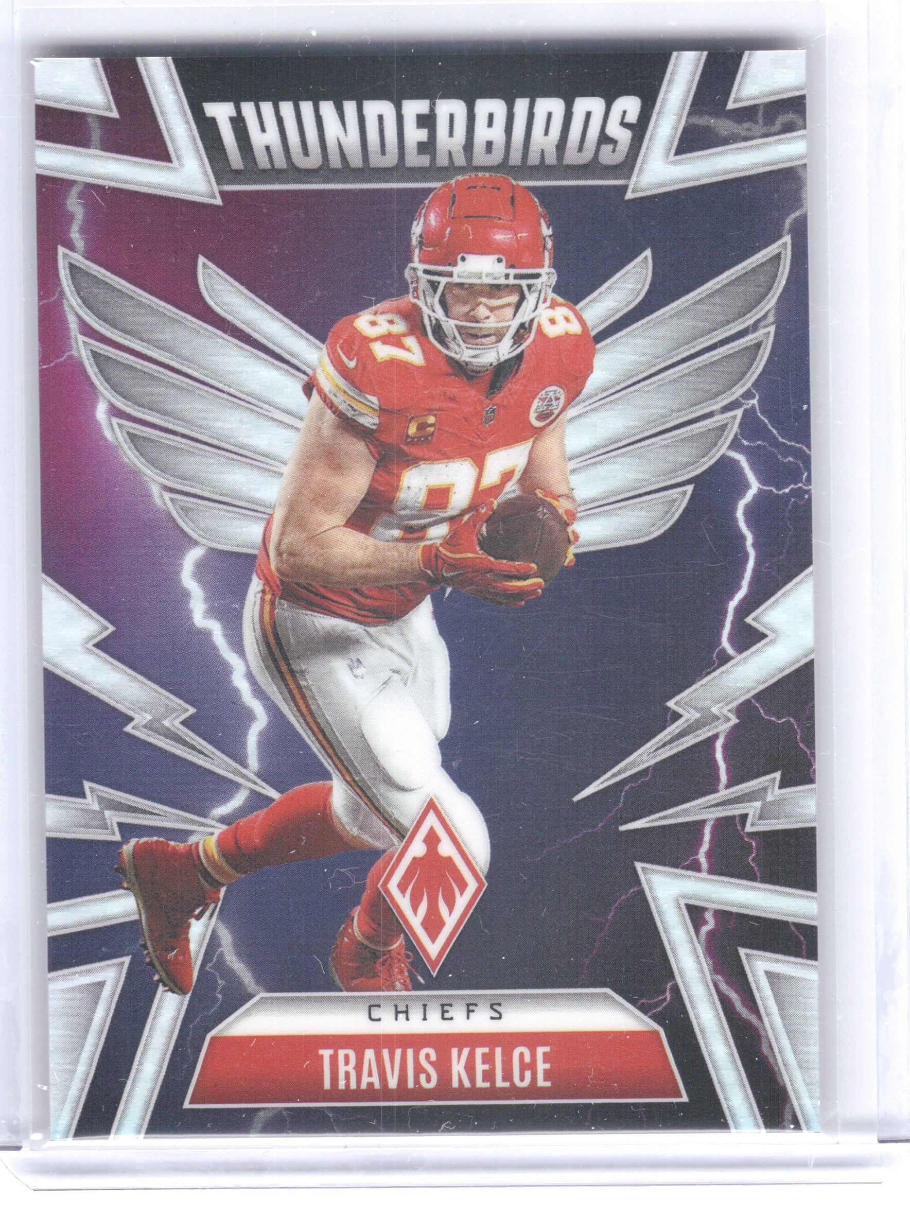 2025 Panini Phoenix #25 Travis Kelce Thunderbirds Kansas City Chiefs