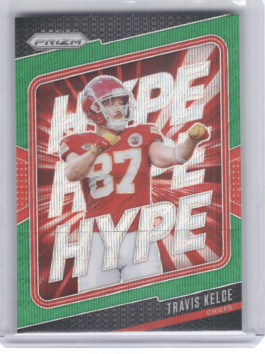 2024 Panini Prizm #5 Christian McCaffrey Hype Green Prizm San Francisco 49ers