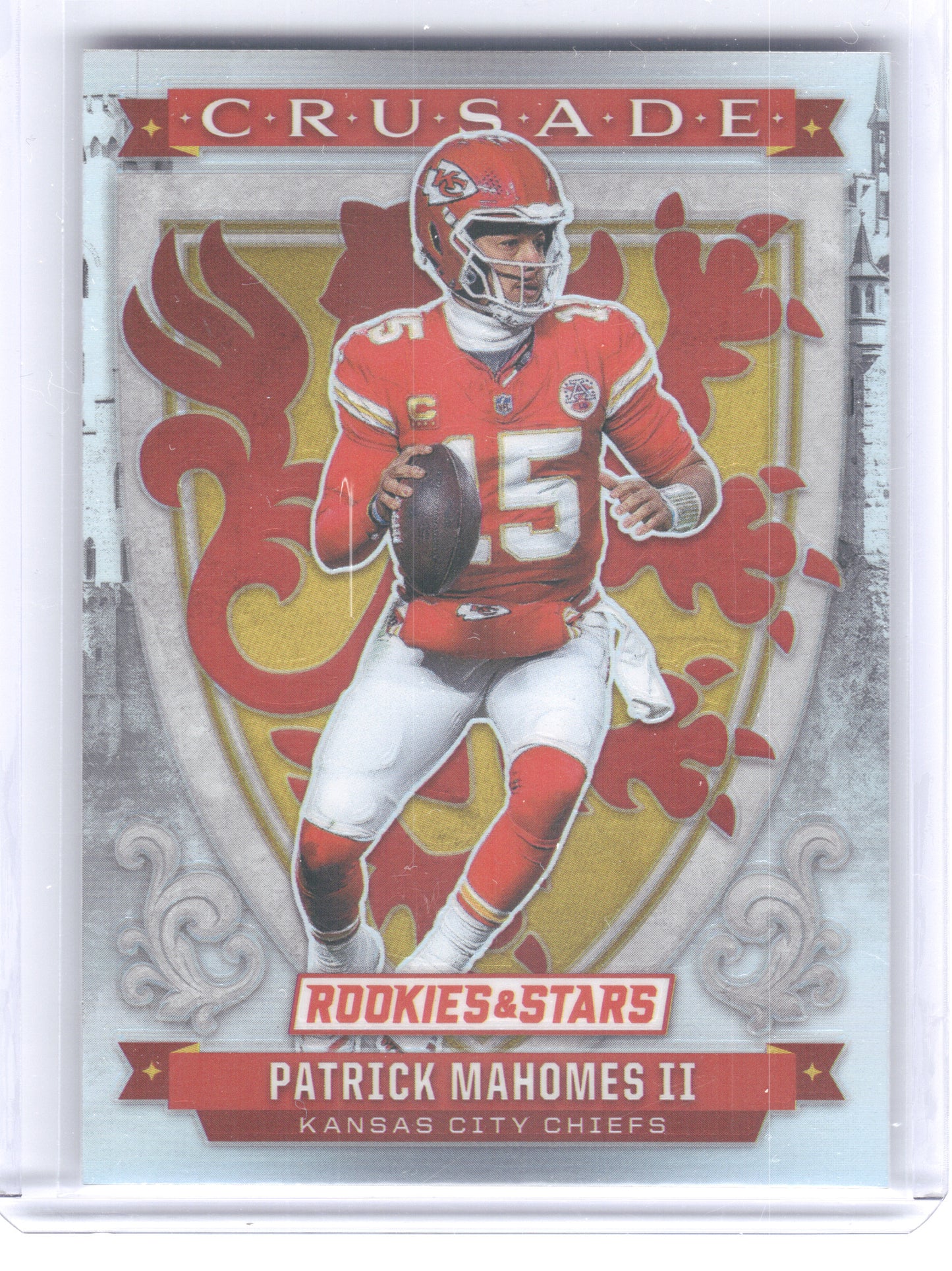 2025 Panini Rookies & Stars #1 Patrick Mahomes II Crusade Silver Kansas City Chiefs