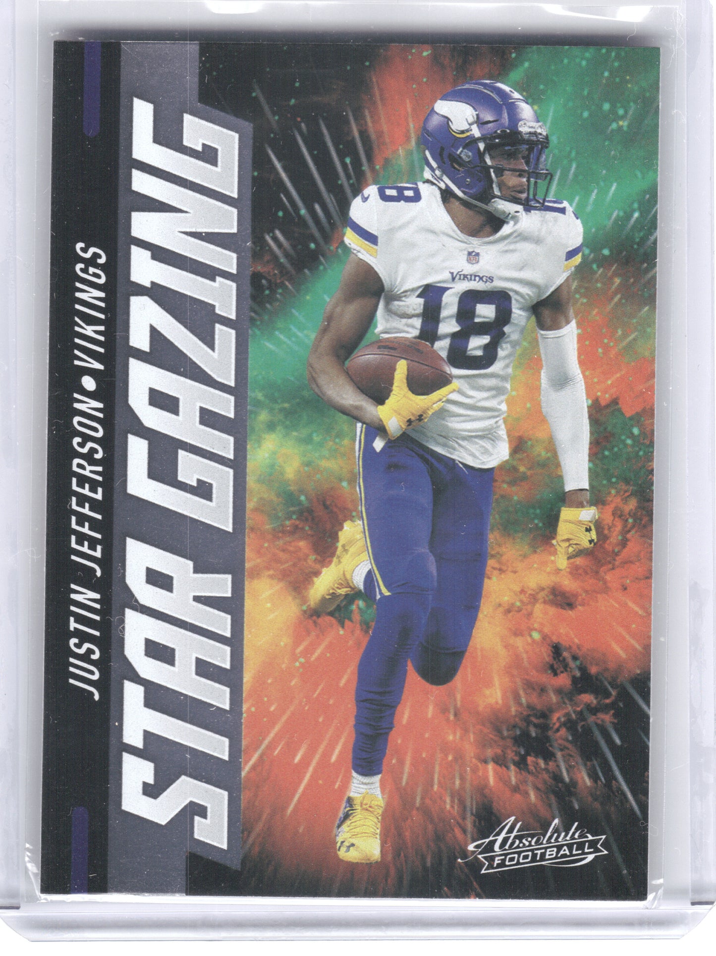 2021 Panini Absolute #SG11 Justin Jefferson Star Gazing Minnesota Vikings