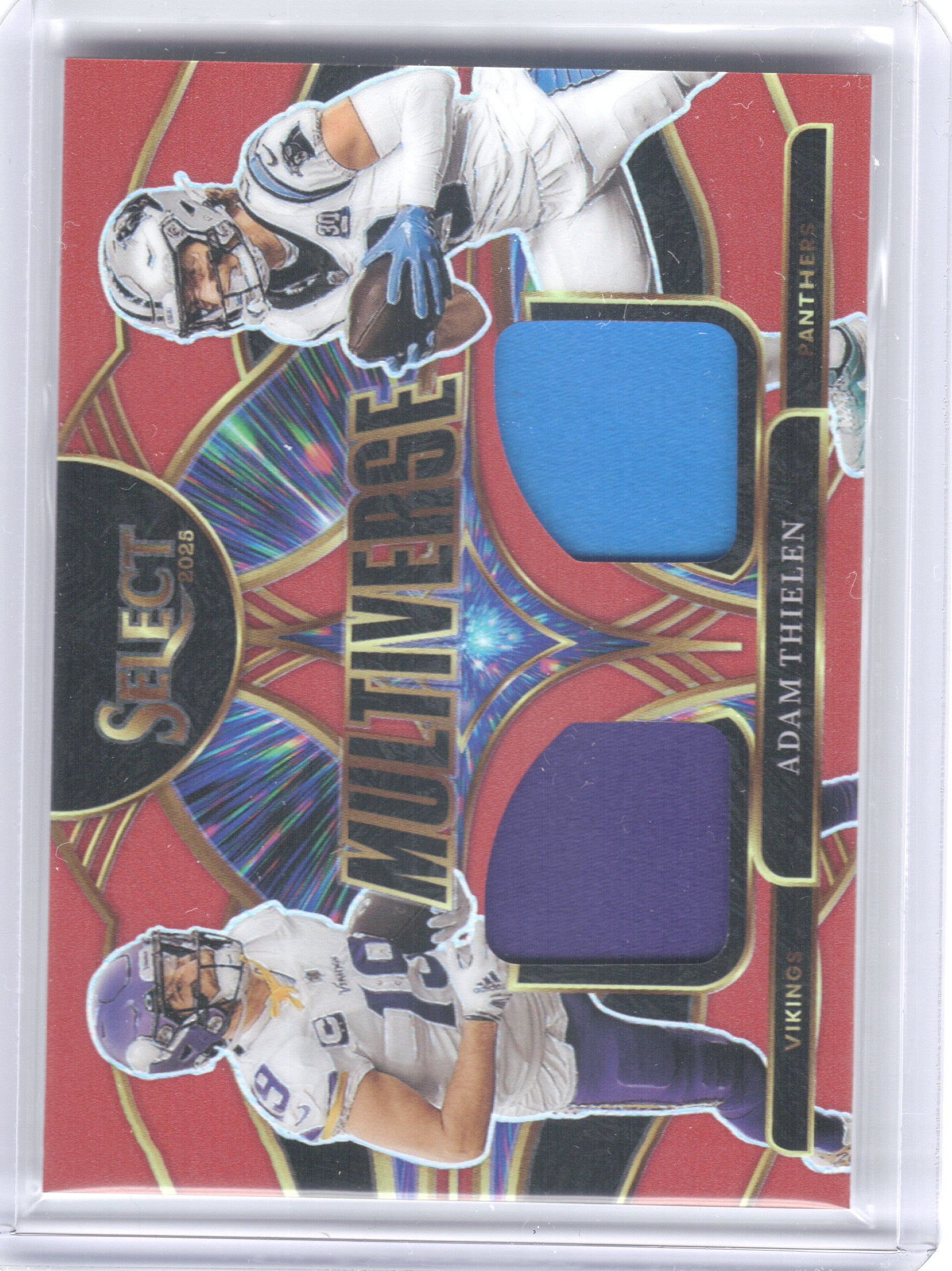 2025 Panini Select #MVJ-BCS Brandin Cooks Multiverse Jerseys Red Prizm MEM