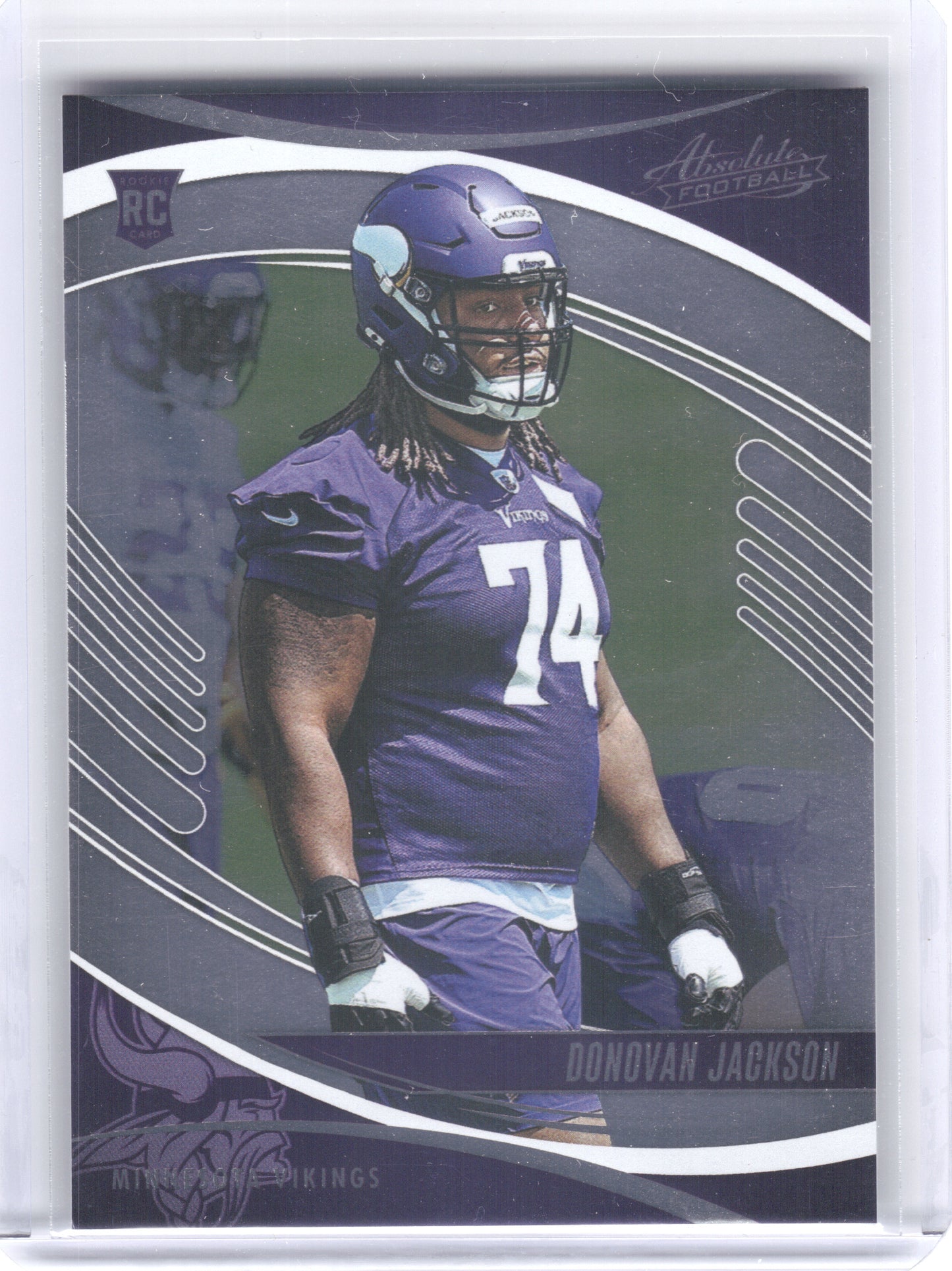 2025 Panini Absolute #120 Donovan Jackson Retail Minnesota Vikings RC