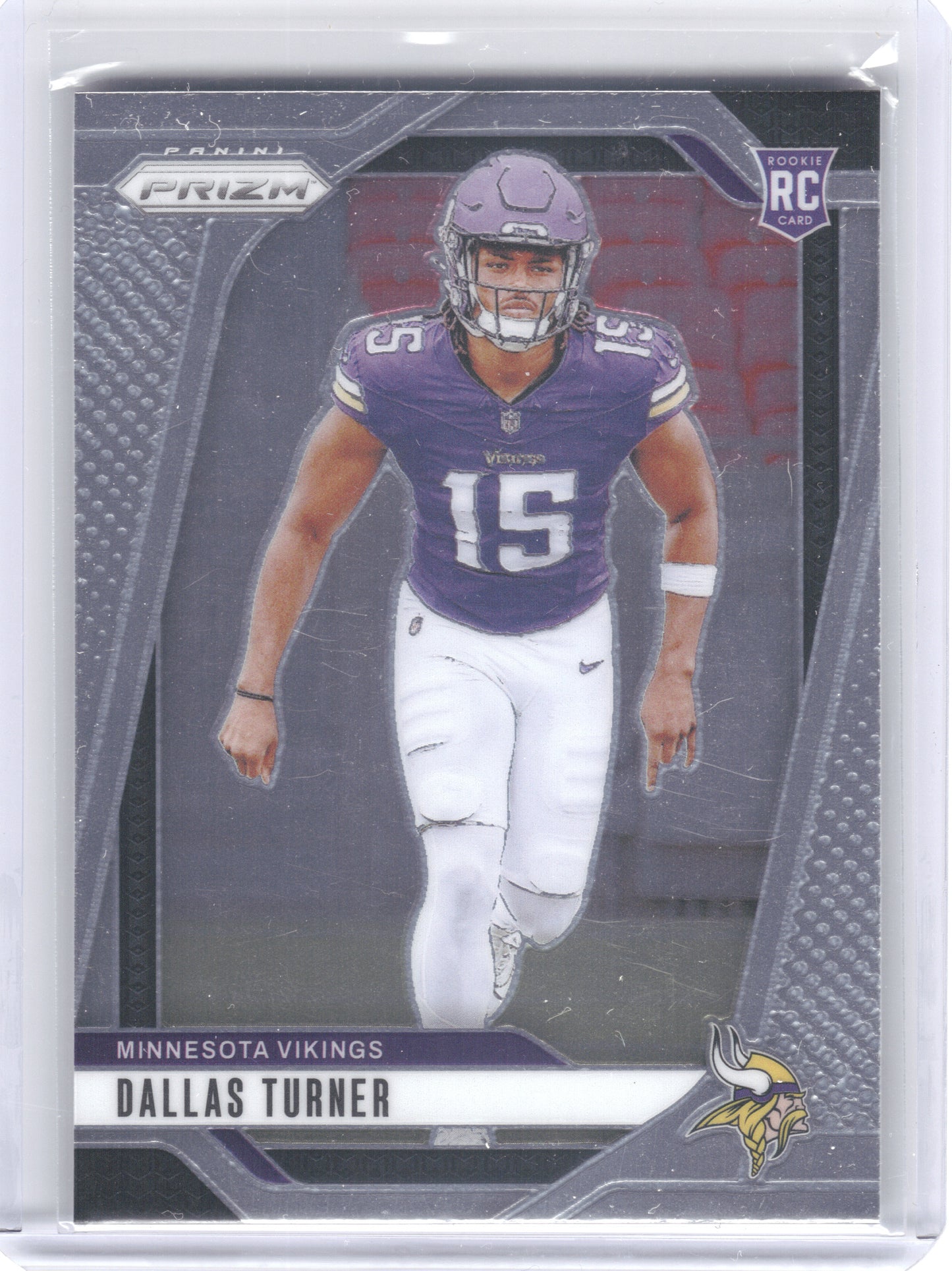 2024 Panini Prizm #324 Dallas Turner Minnesota Vikings RC