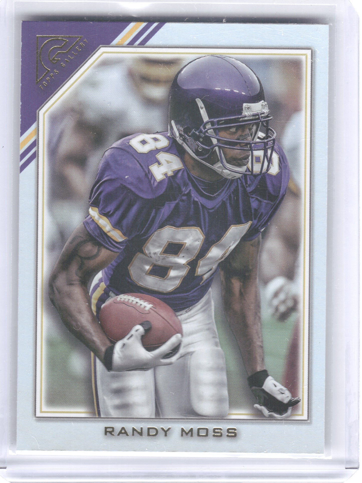 2023 Topps Composite #390 Randy Moss Heritage/Gallery Rainbow Foilboard Minnesota Vikings