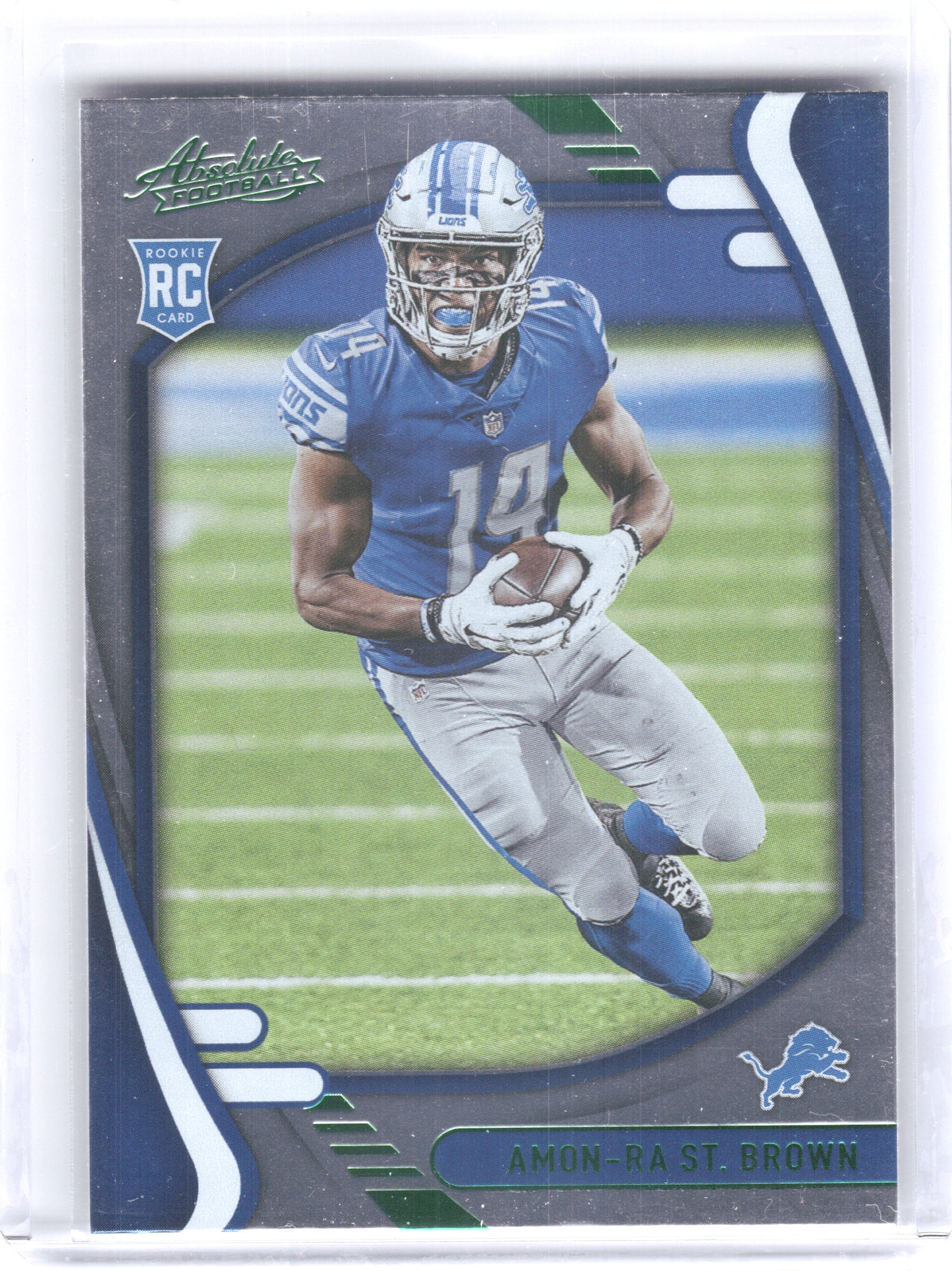2021 Panini Absolute #131 Amon-Ra St. Brown Green Detroit Lions