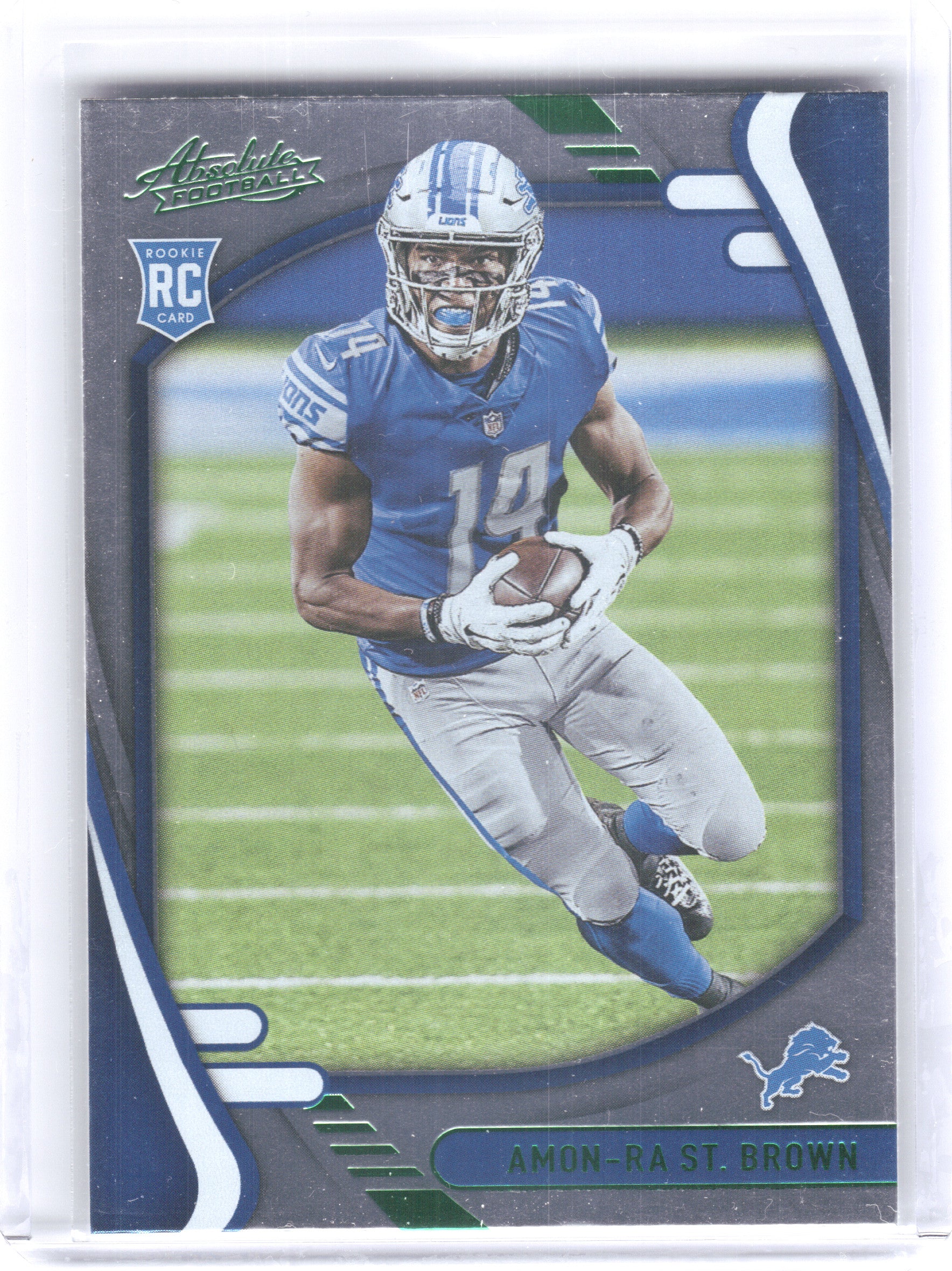 2021 Panini Absolute #131 Amon-Ra St. Brown Green Detroit Lions