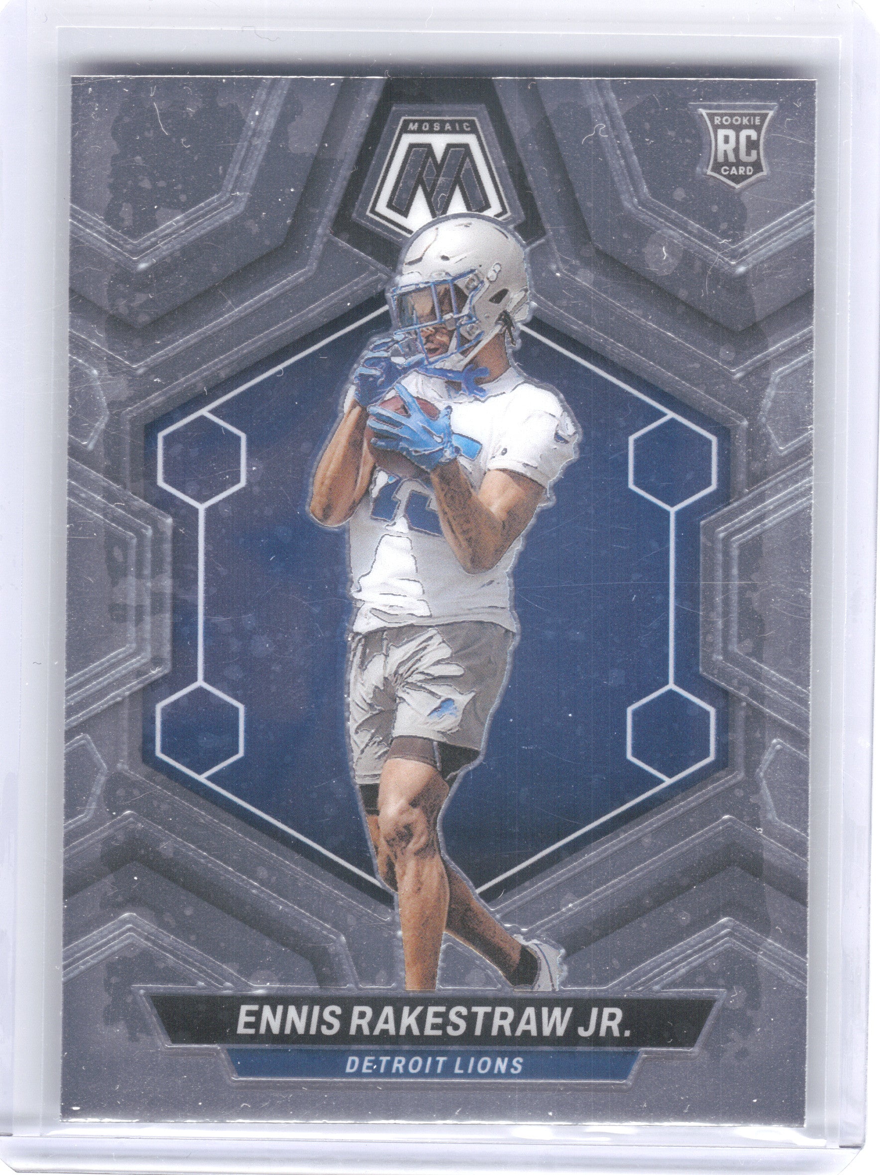 2024 Panini Mosaic #357 Ennis Rakestraw Jr. Detroit Lions RC