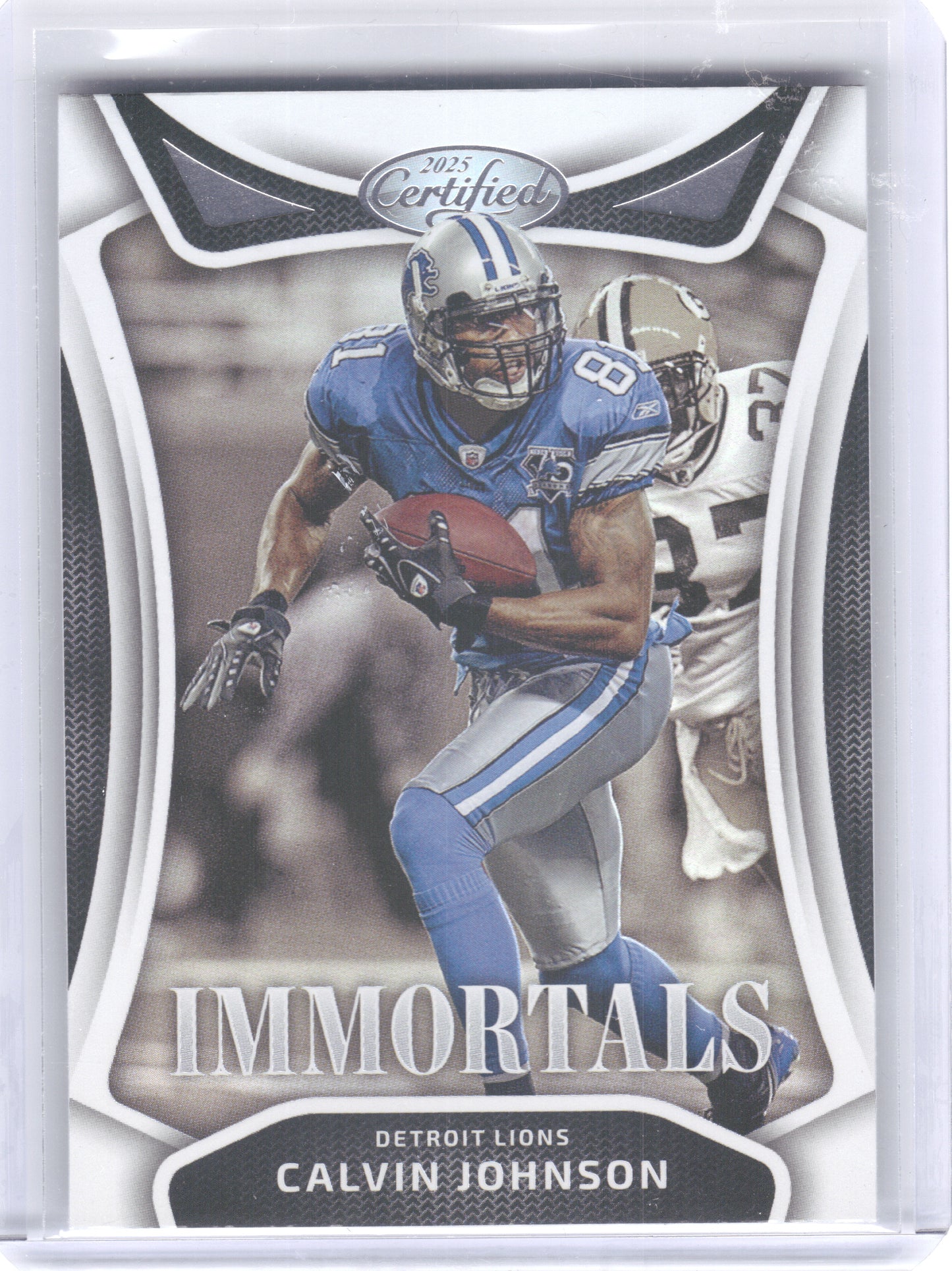 2025 Panini Certified #IM-CJN Calvin Johnson Immortals Detroit Lions