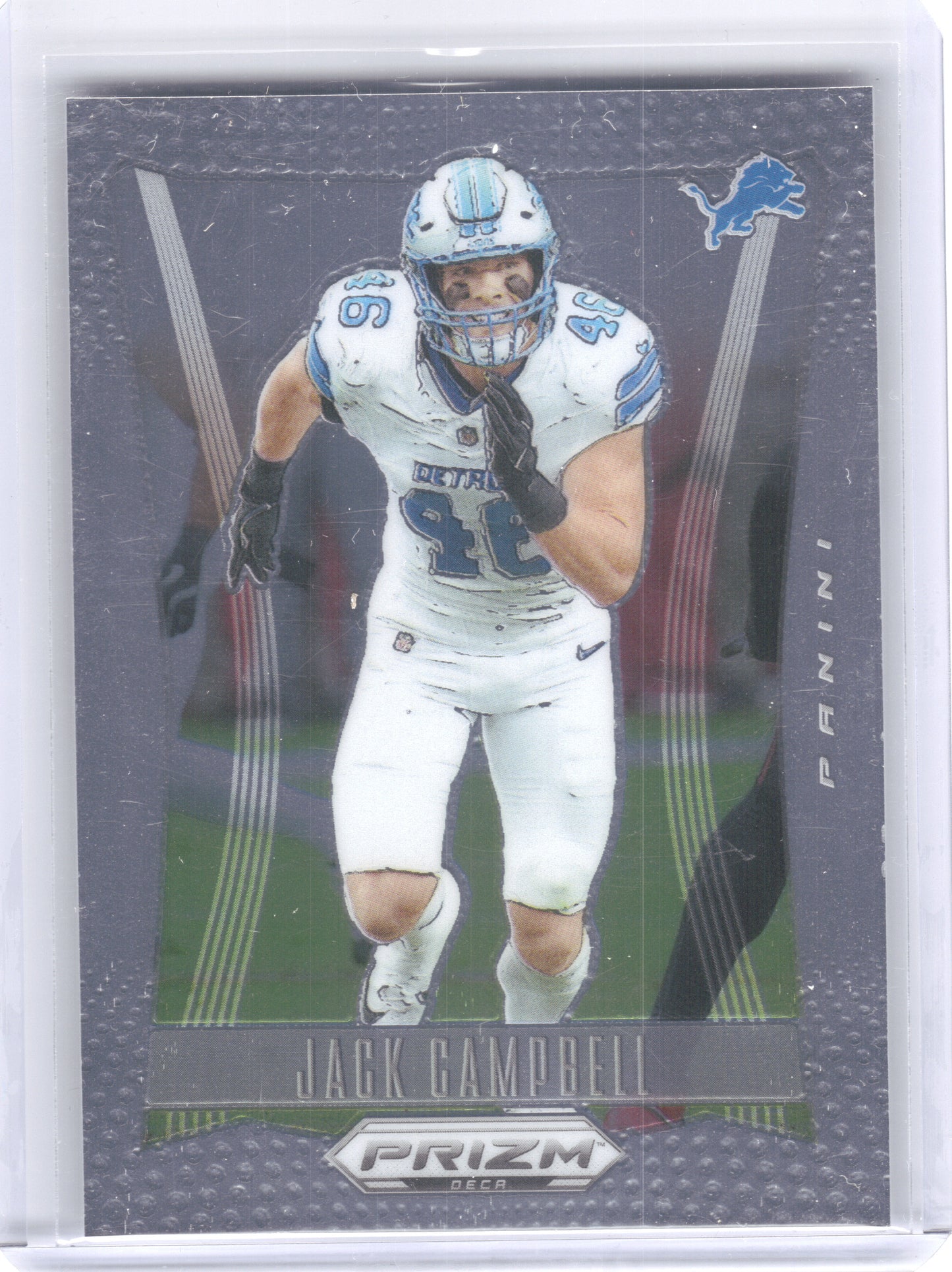 2024 Panini Prizm Deca #102 Jack Campbell Detroit Lions