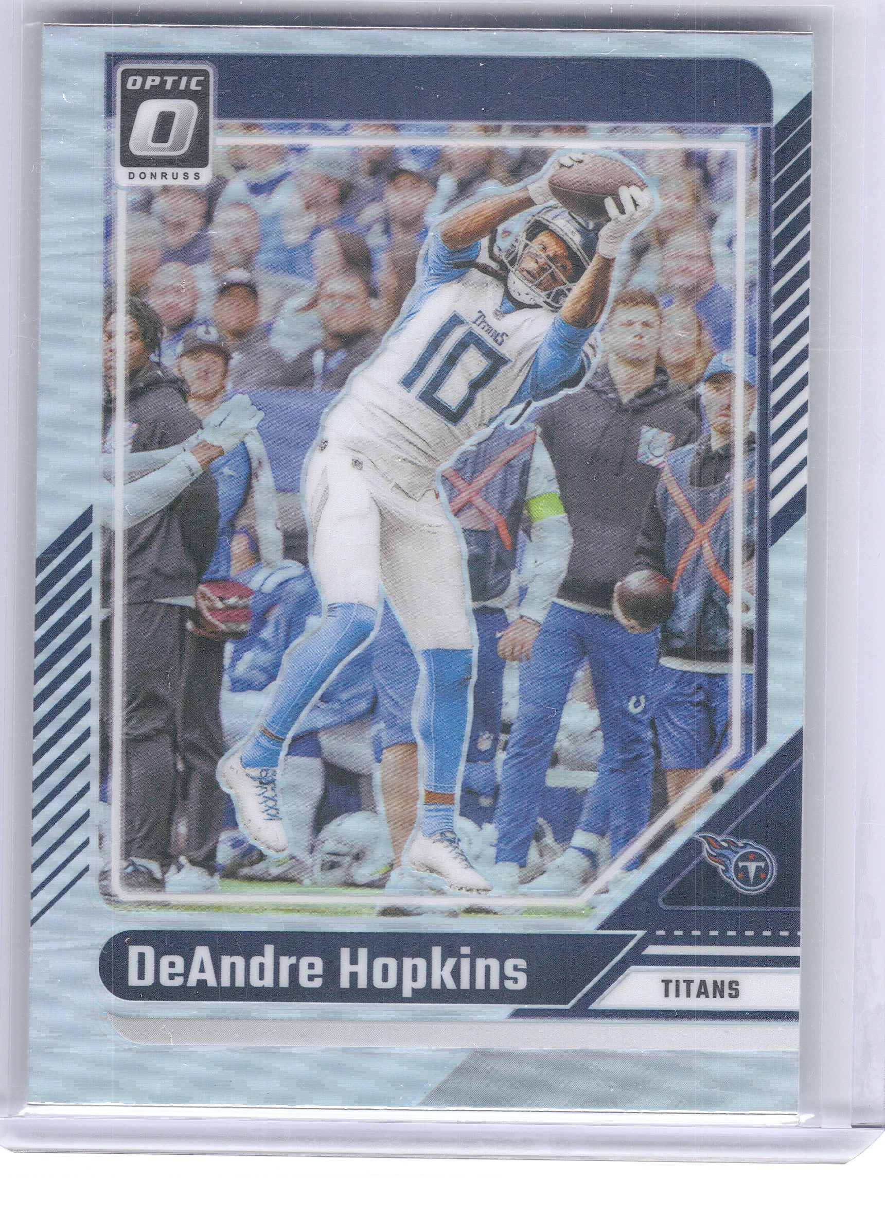 2024 Donruss Optic #192 DeAndre Hopkins Holo Tennessee Titans