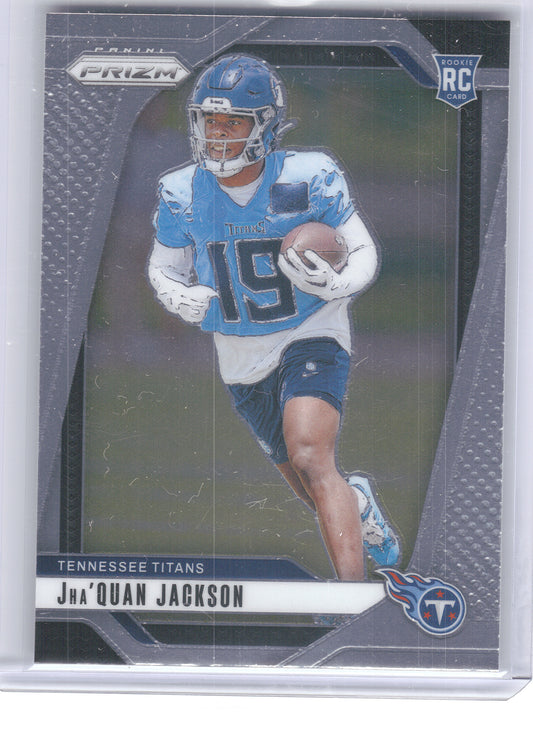 2024 Panini Prizm #352 Jha'Quan Jackson Tennessee Titans RC