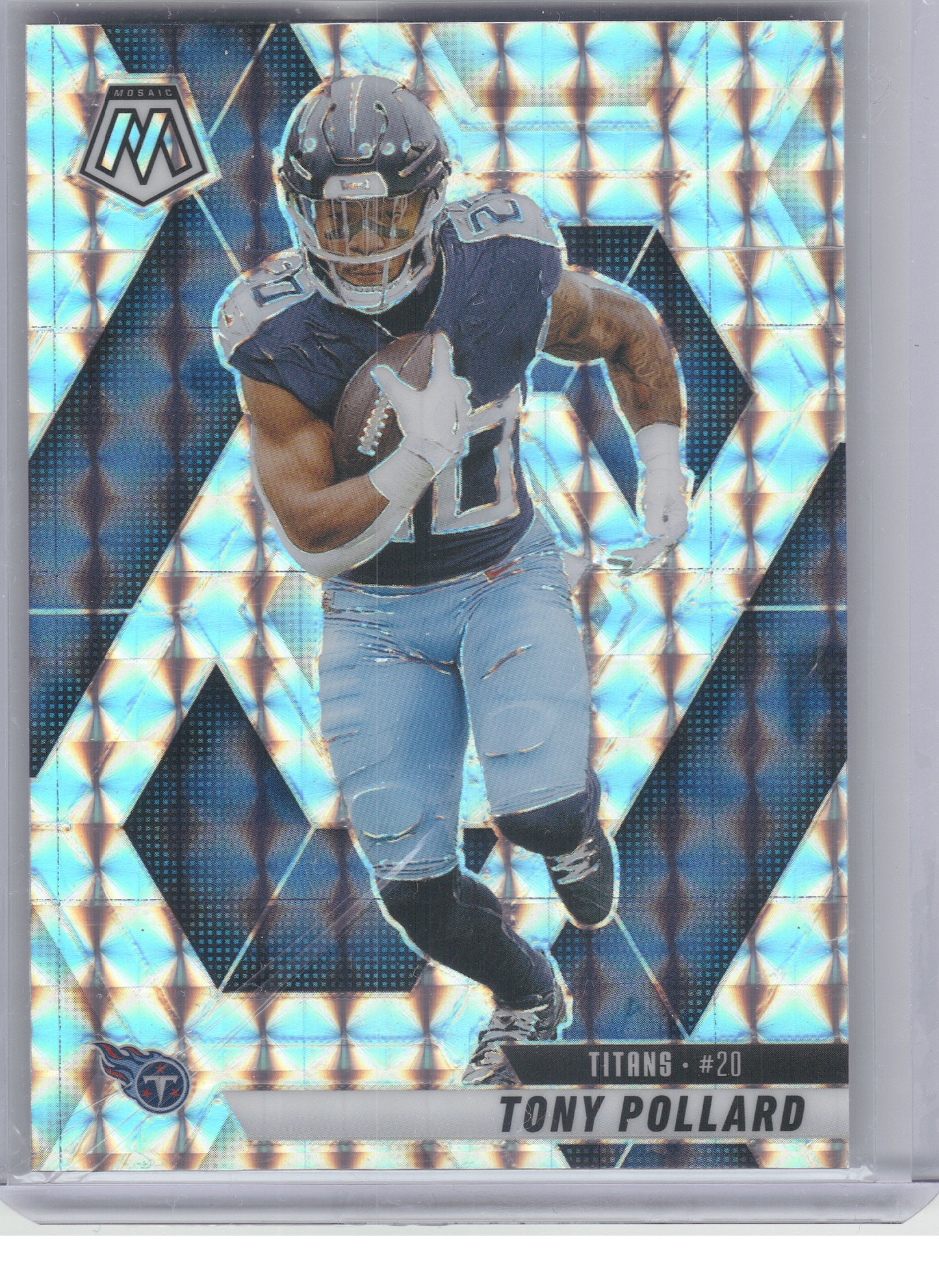 2025 Panini Mosaic #148 Tony Pollard Mosaic Tennessee Titans