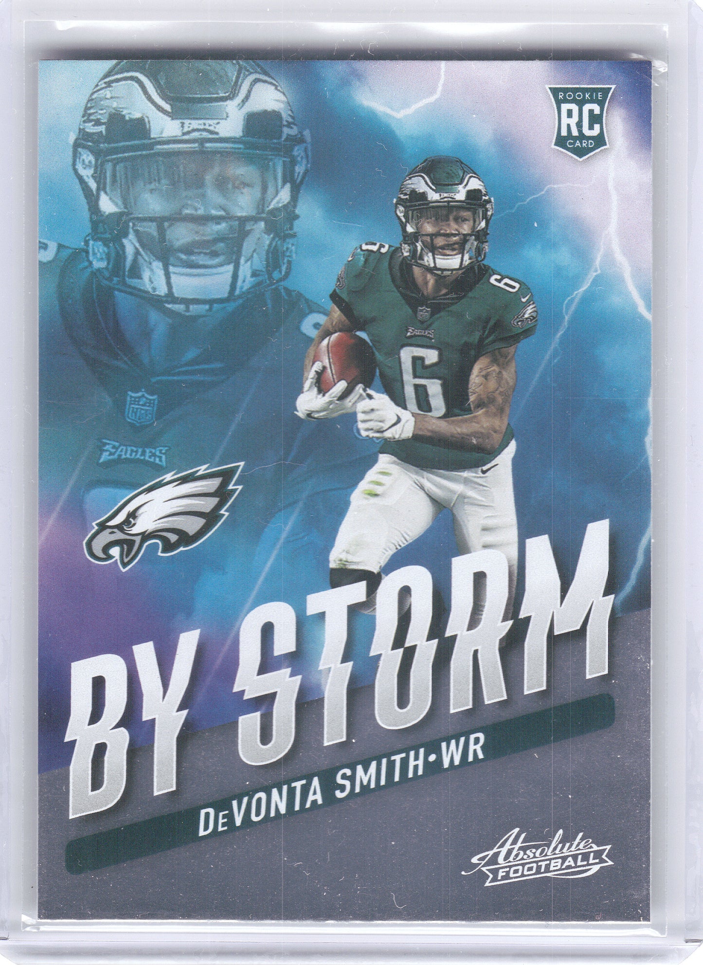 2021 Panini Absolute #BST-7 DeVonta Smith By Storm Philadelphia Eagles
