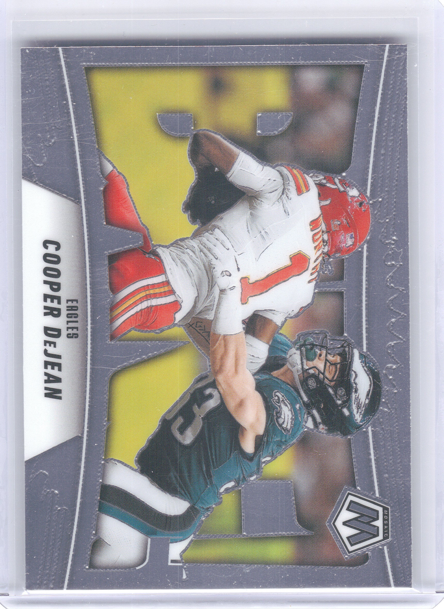 2025 Panini Mosaic #9 Cooper DeJean Bang! Philadelphia Eagles