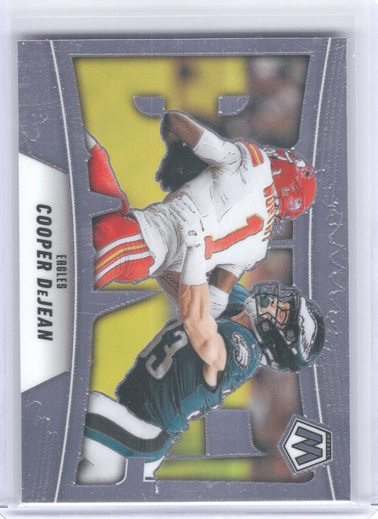 2025 Panini Mosaic #9 Cooper DeJean Bang! Philadelphia Eagles
