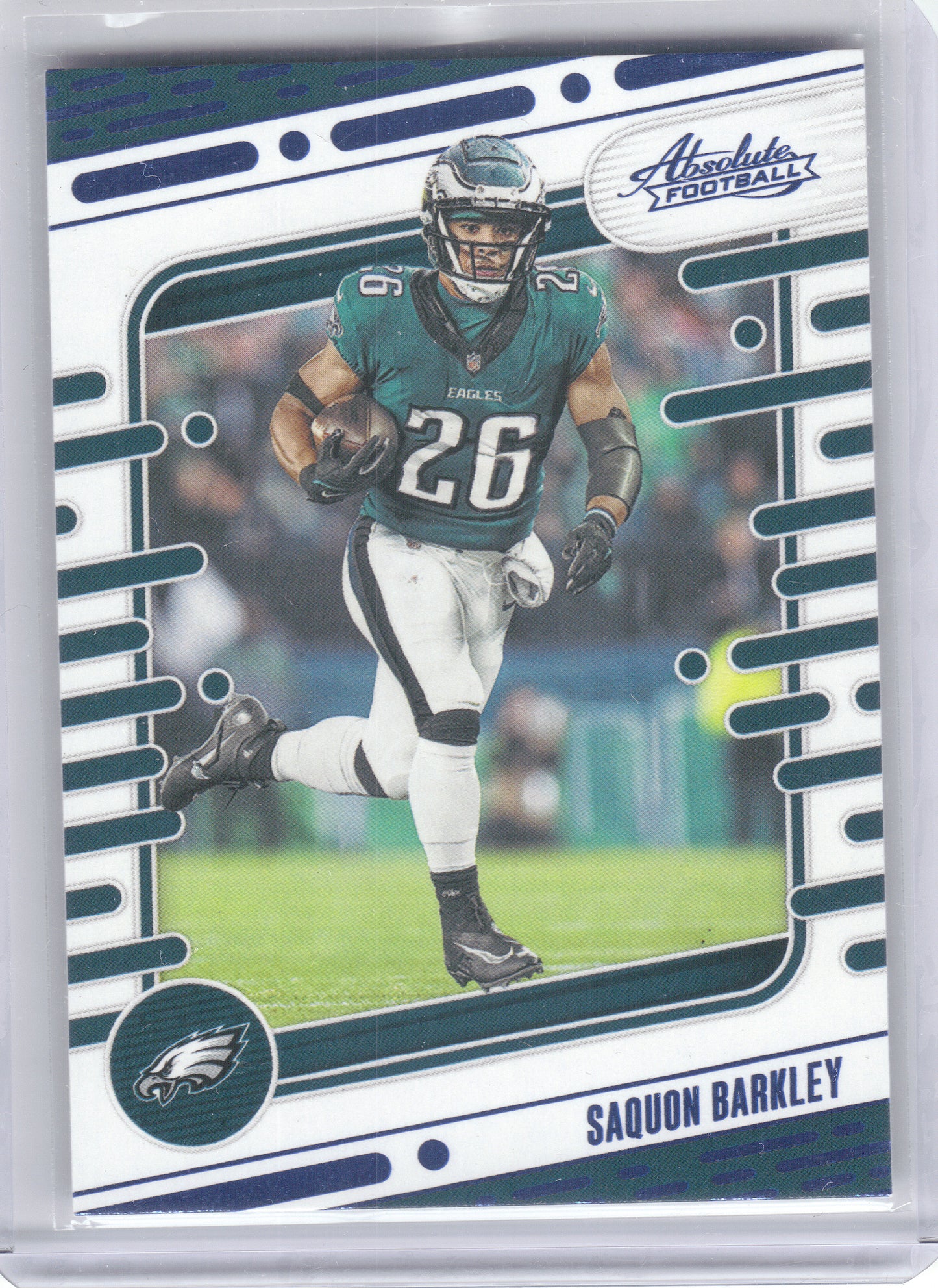 2024 Panini Absolute #85 Saquon Barkley Blue Philadelphia Eagles