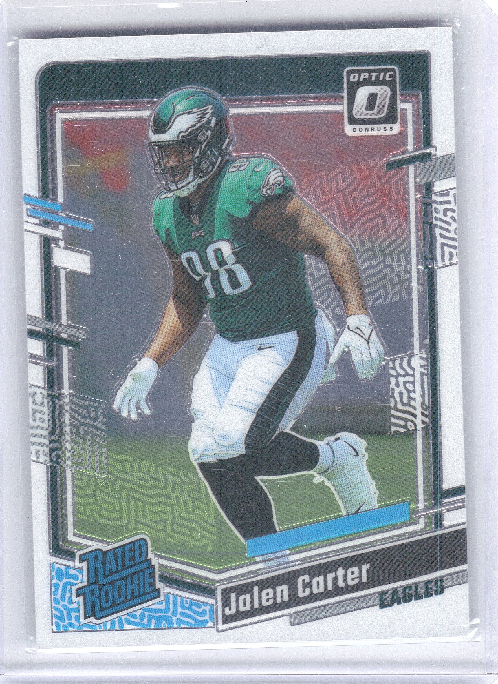 2023 Donruss Optic #281 Jalen Carter Philadelphia Eagles RC