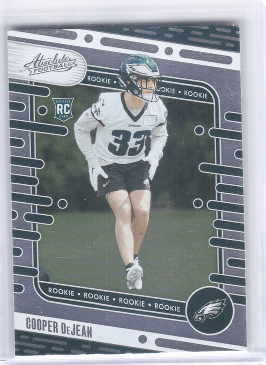 2024 Panini Absolute #140 Cooper DeJean Retail Philadelphia Eagles RC