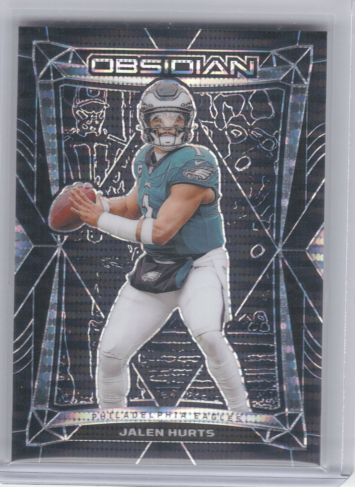 2024 Panini Obsidian #161 Jalen Hurts Philadelphia Eagles