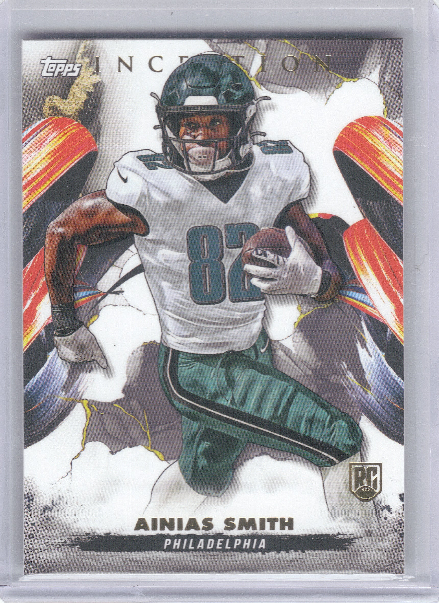 2024 Topps Inception #198 Ainias Smith Philadelphia Eagles RC
