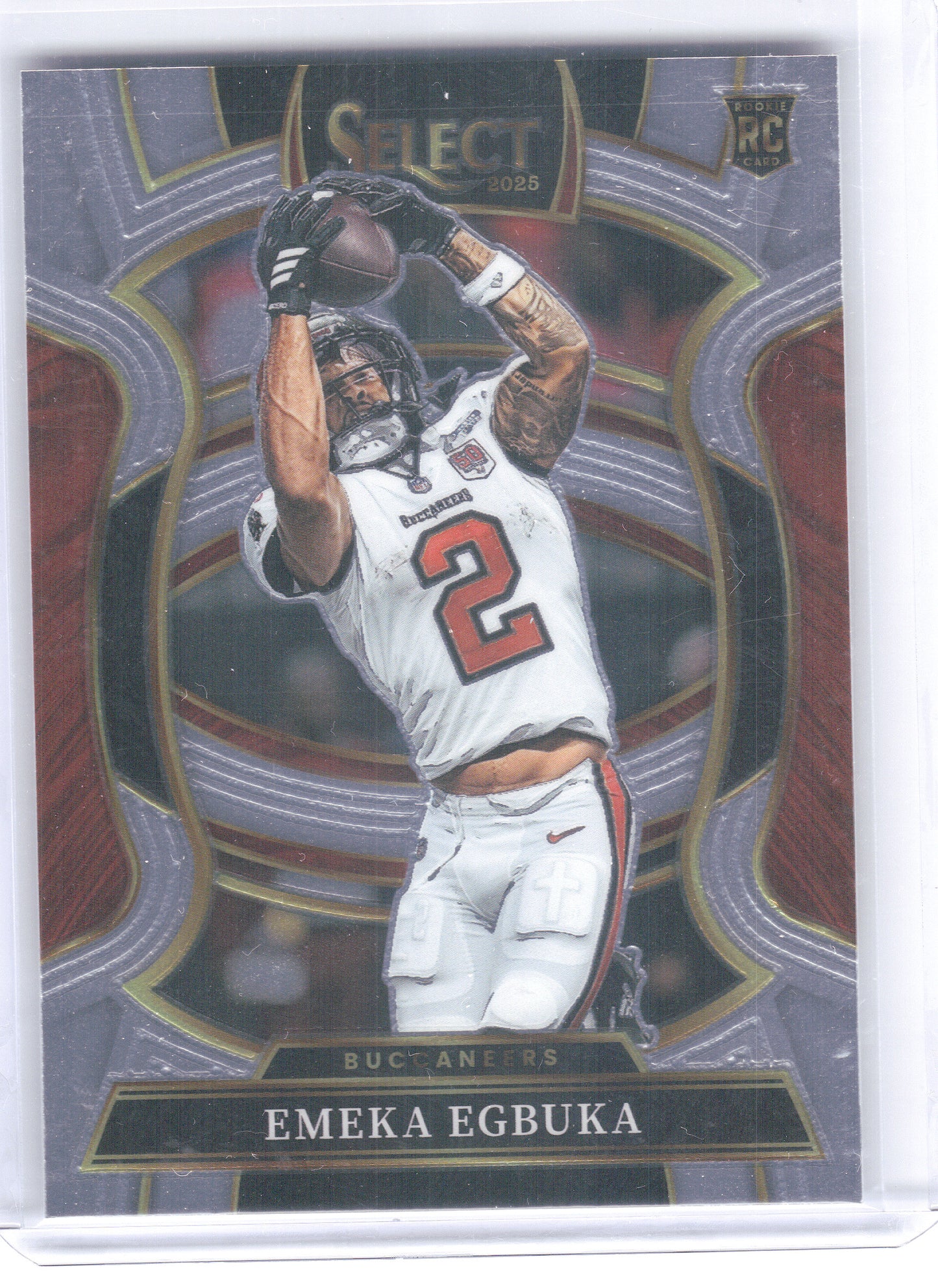 2025 Panini Select #37 Emeka Egbuka Tampa Bay Buccaneers