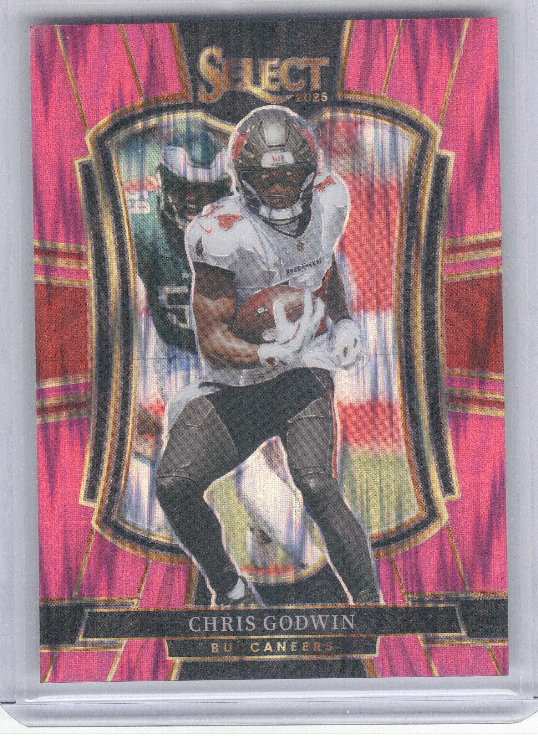 2025 Panini Select #139 Chris Godwin Pink Prizm Shock Tampa Bay Buccaneers
