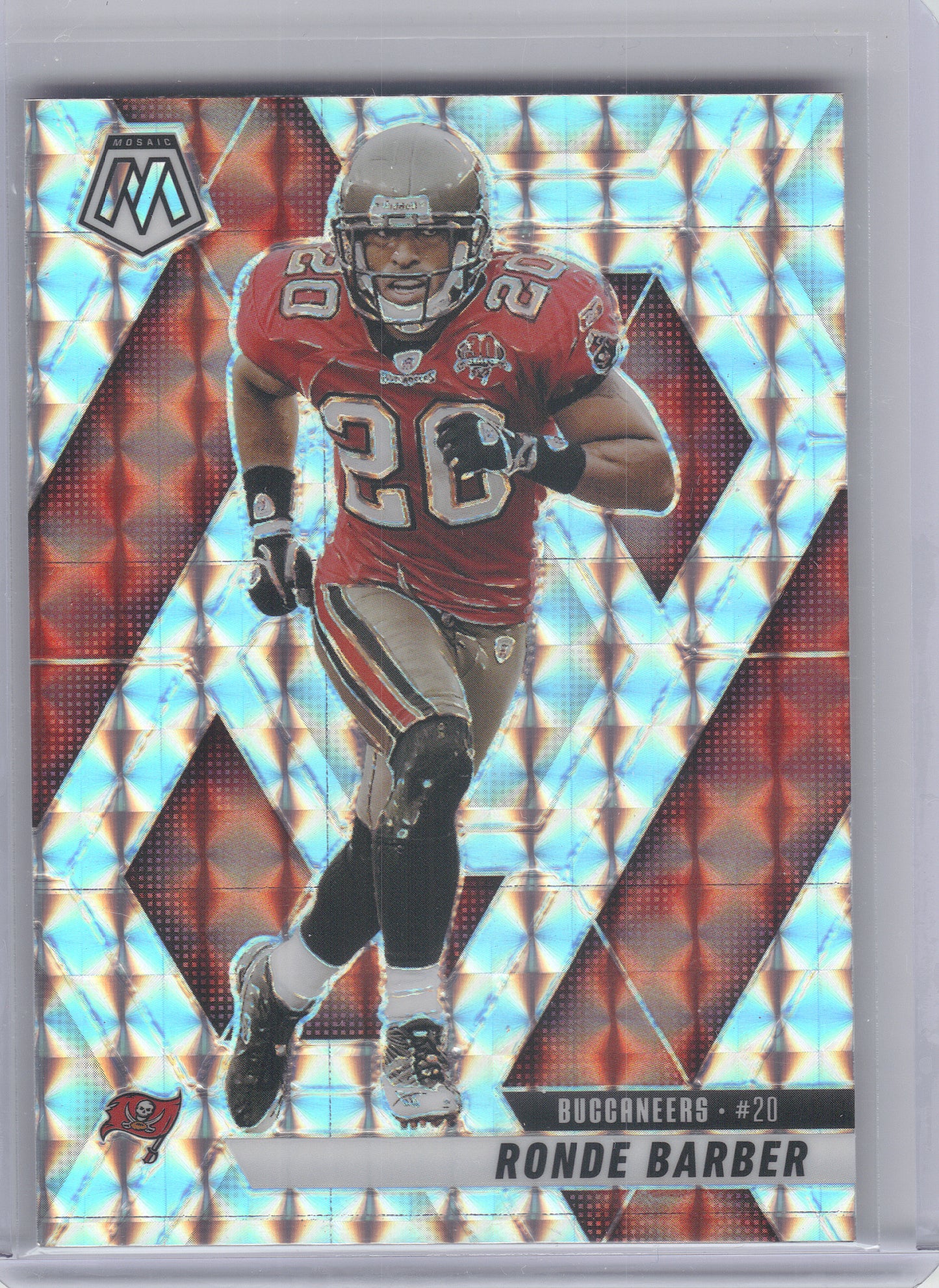 2025 Panini Mosaic #233 Ronde Barber Mosaic Tampa Bay Buccaneers