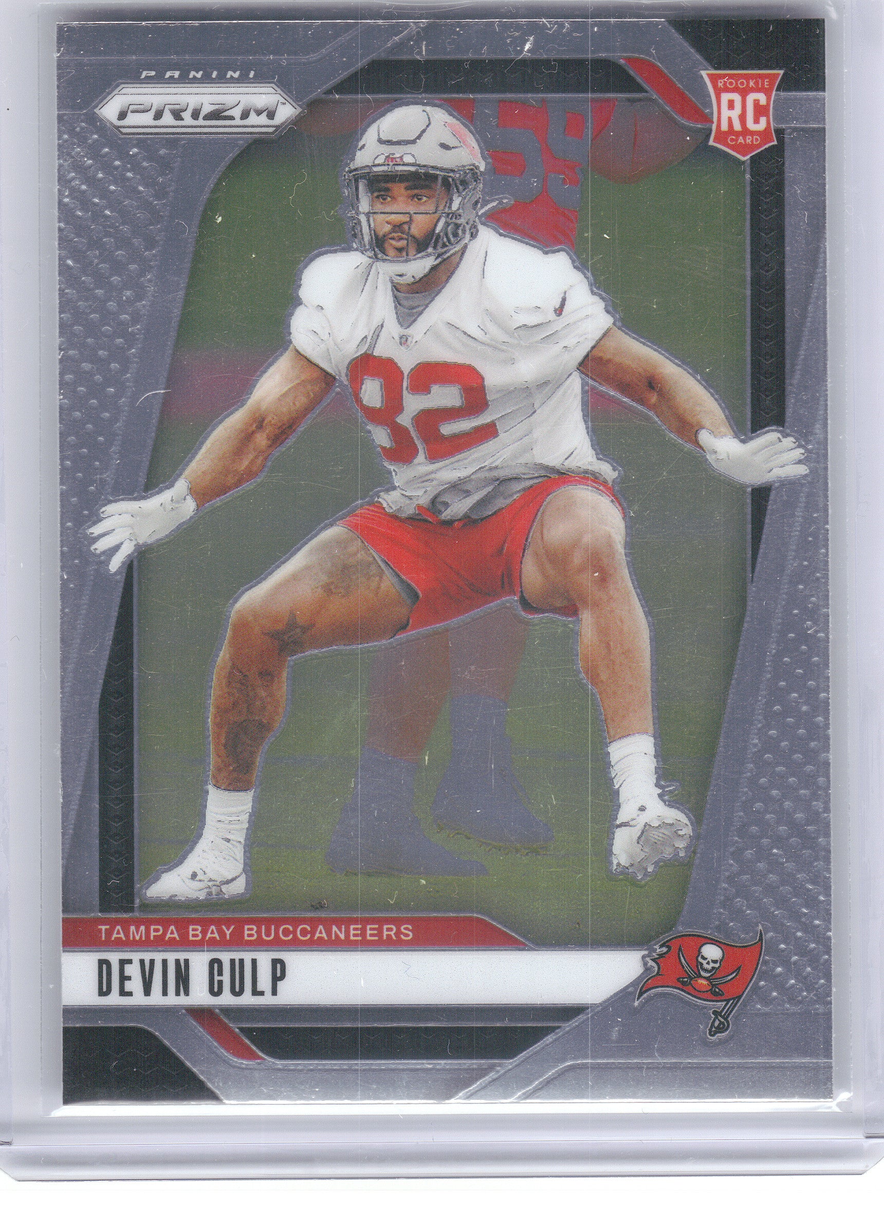 2024 Panini Prizm #326 Devin Culp Tampa Bay Buccaneers RC