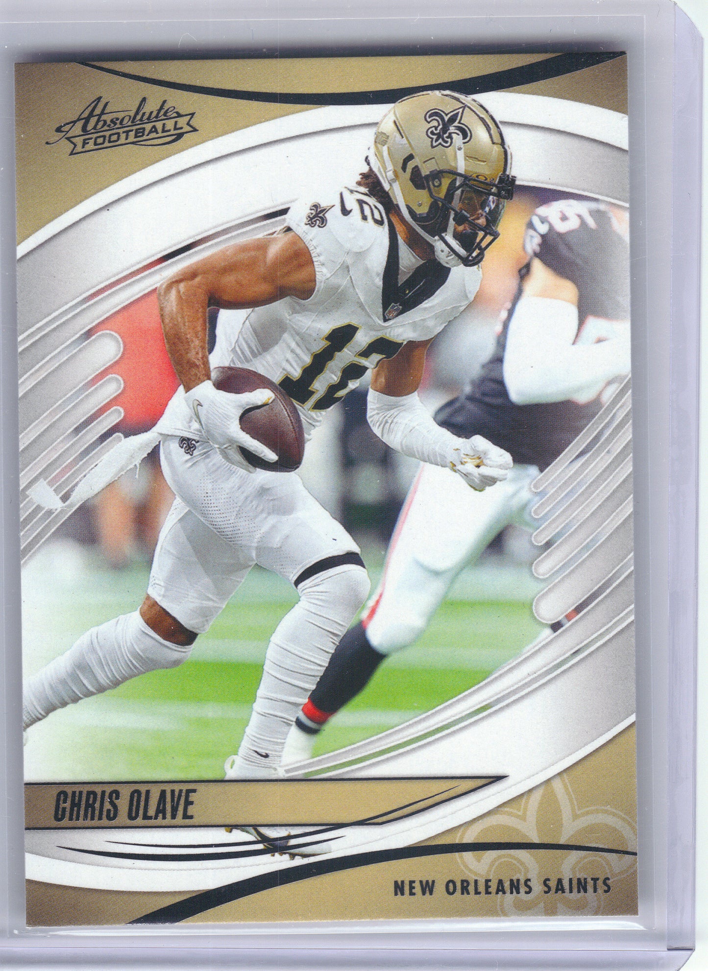 2025 Panini Absolute #4 Chris Olave Black New Orleans Saints