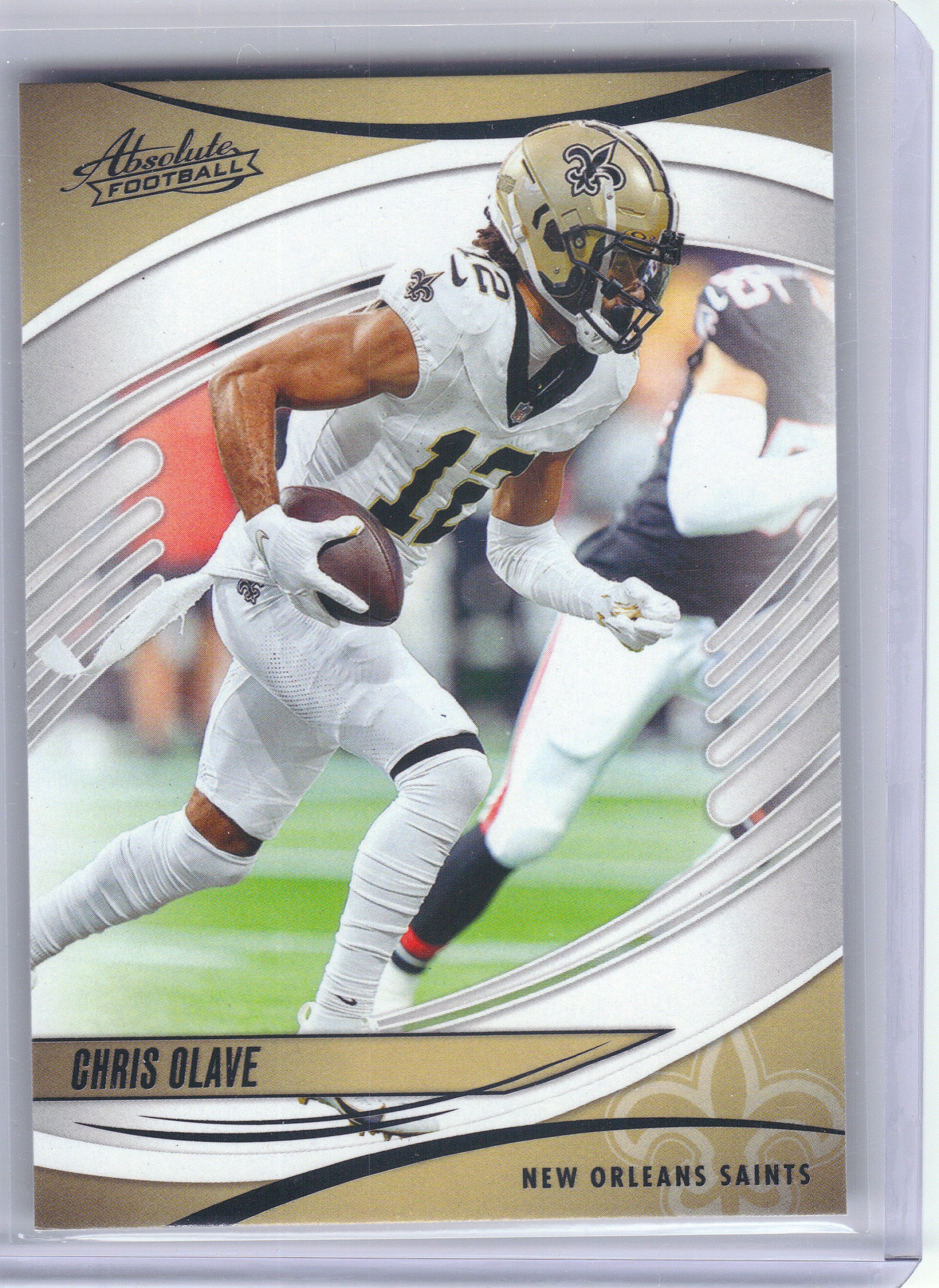 2025 Panini Absolute #4 Chris Olave Black New Orleans Saints