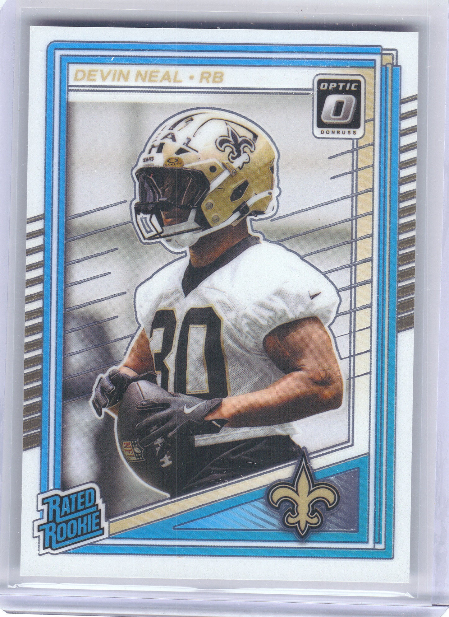 2025 Donruss Optic #282 Devin Neal Stars New Orleans Saints RC