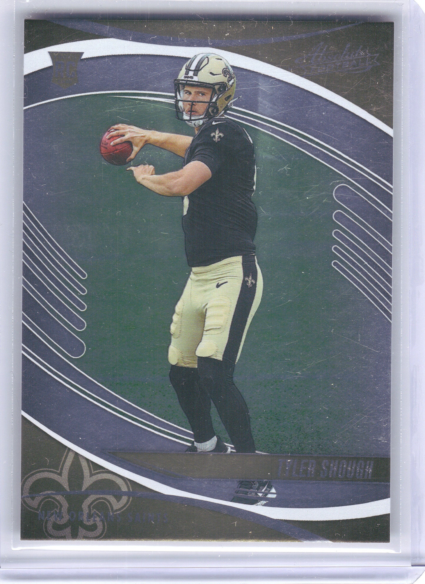 2025 Panini Absolute #194 Tyler Shough Green New Orleans Saints RC