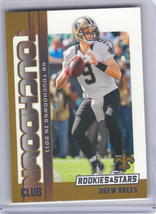 2024 Panini Rookies & Stars #TC-DBS Drew Brees Touchdown Club New Orleans Saints