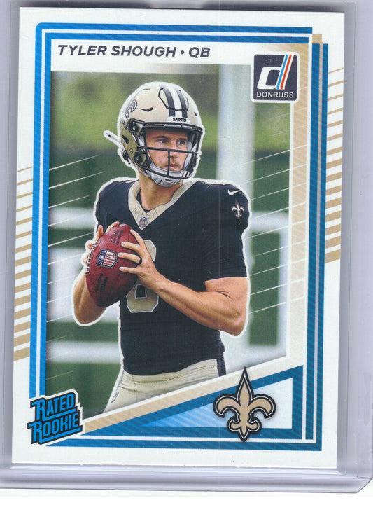 2025 Donruss #304 Tyler Shough New Orleans Saints RC