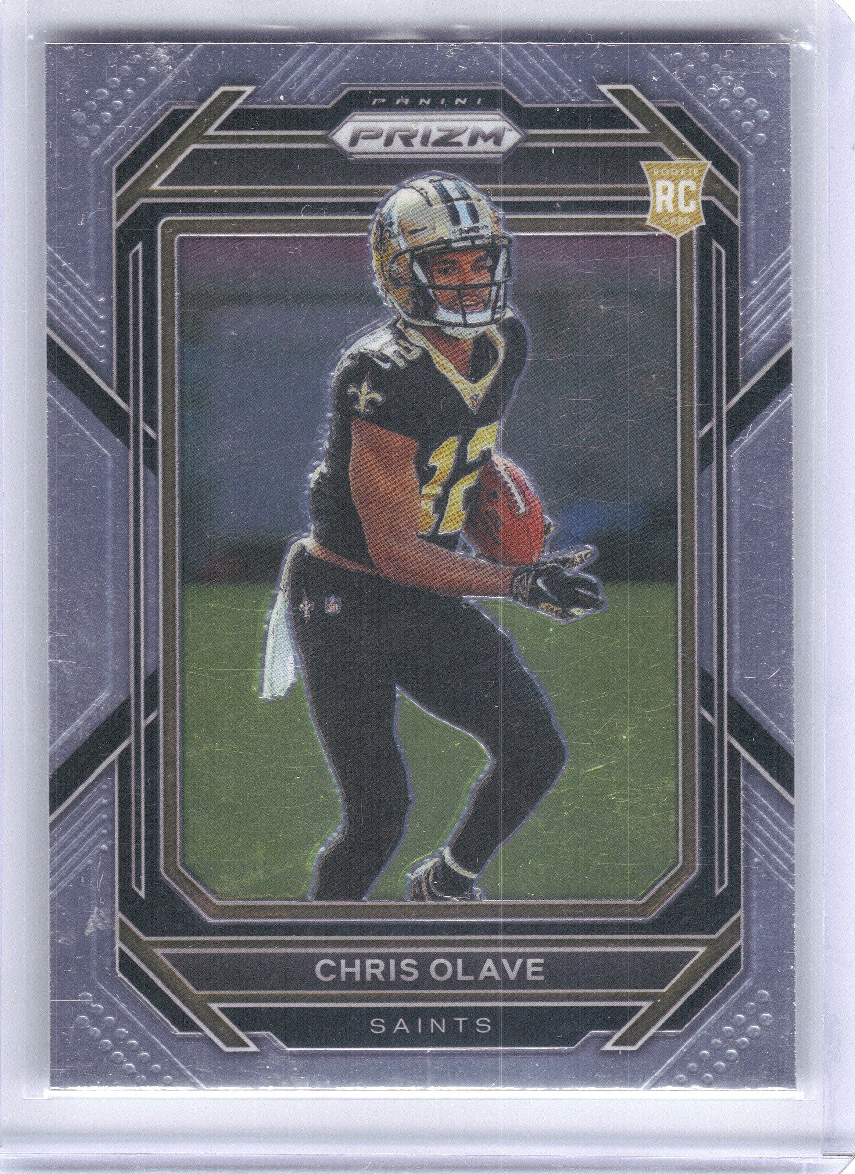 2022 Panini Prizm #310 Chris Olave New Orleans Saints RC