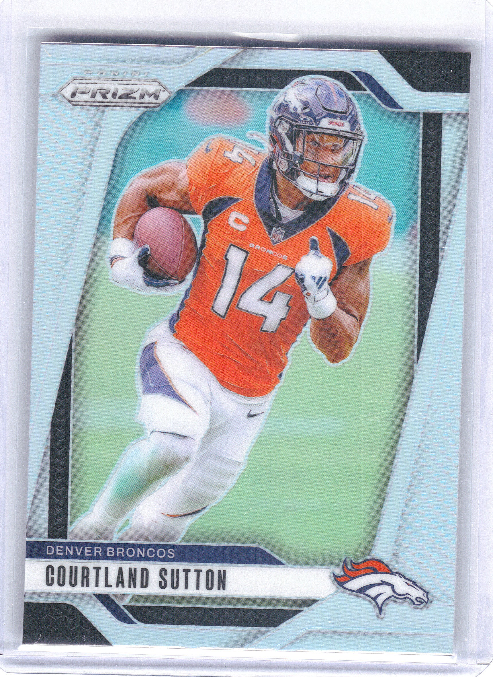 2024 Panini Prizm #86 Courtland Sutton Silver Denver Broncos