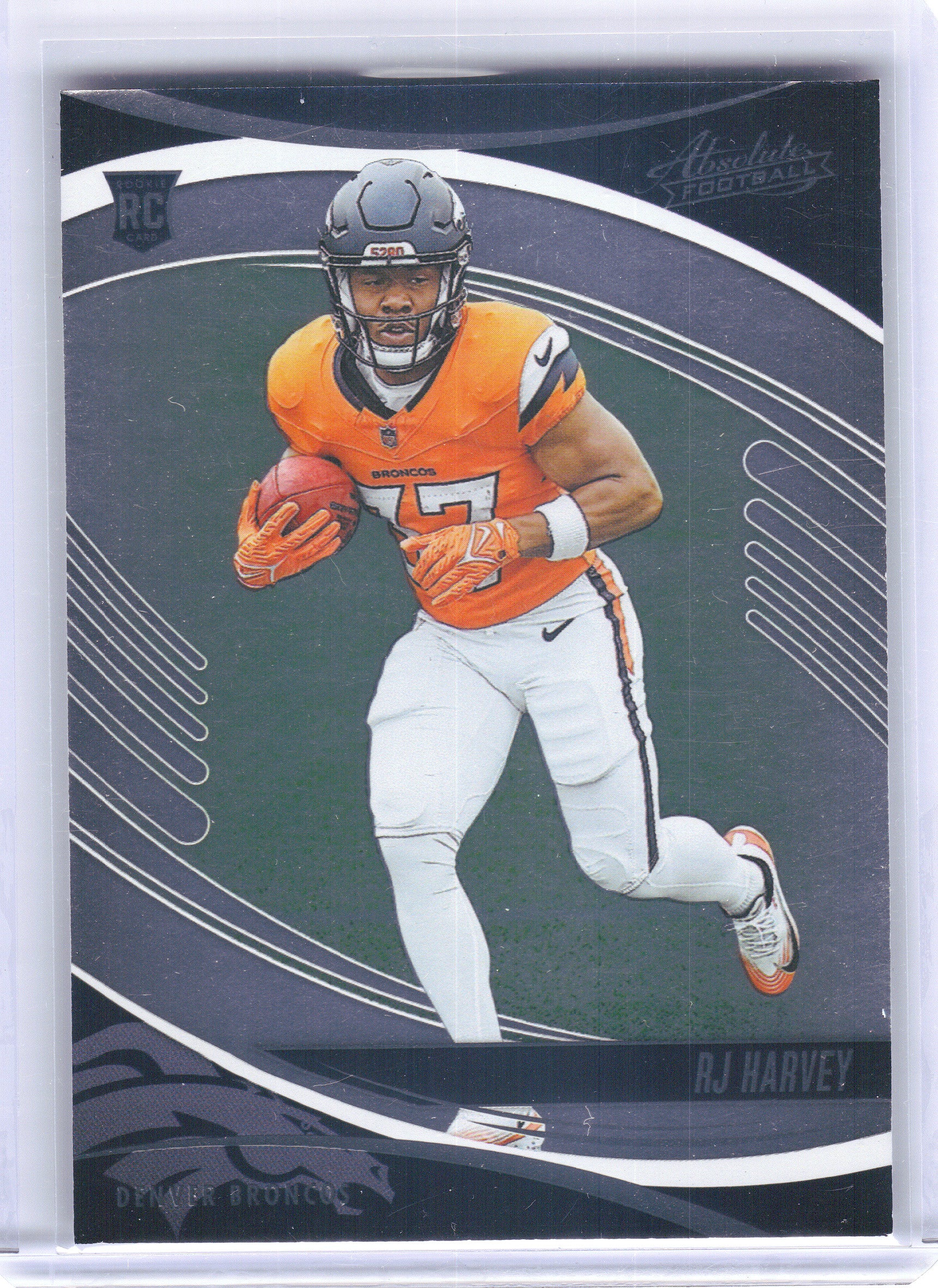 2025 Panini Absolute #173 RJ Harvey Retail Denver Broncos RC