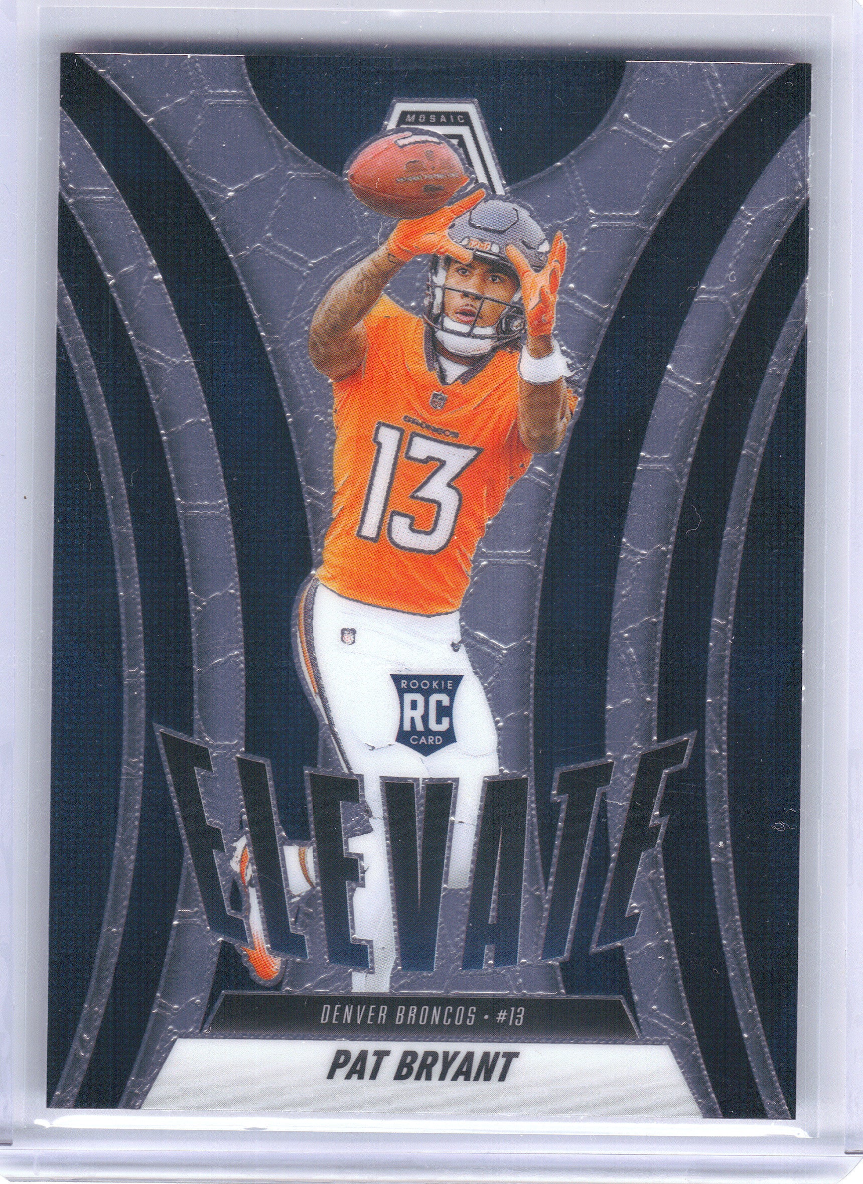 2025 Panini Mosaic #4 Pat Bryant Elevate Denver Broncos