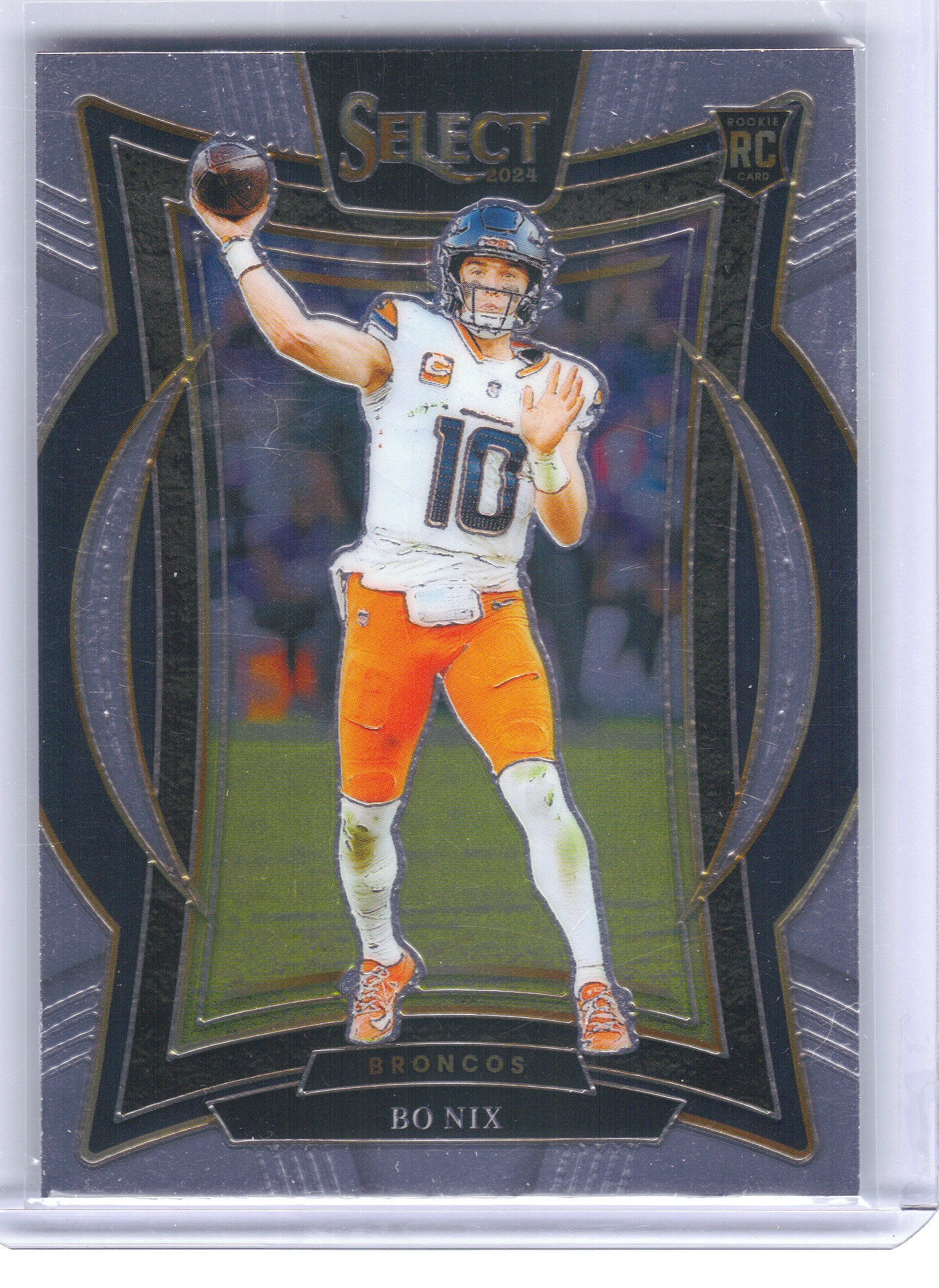 2024 Panini Select #30 Bo Nix Denver Broncos RC