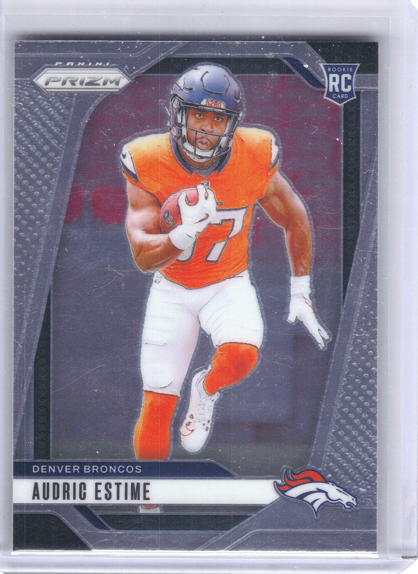 2024 Panini Prizm #306 Audric Estime Denver Broncos RC