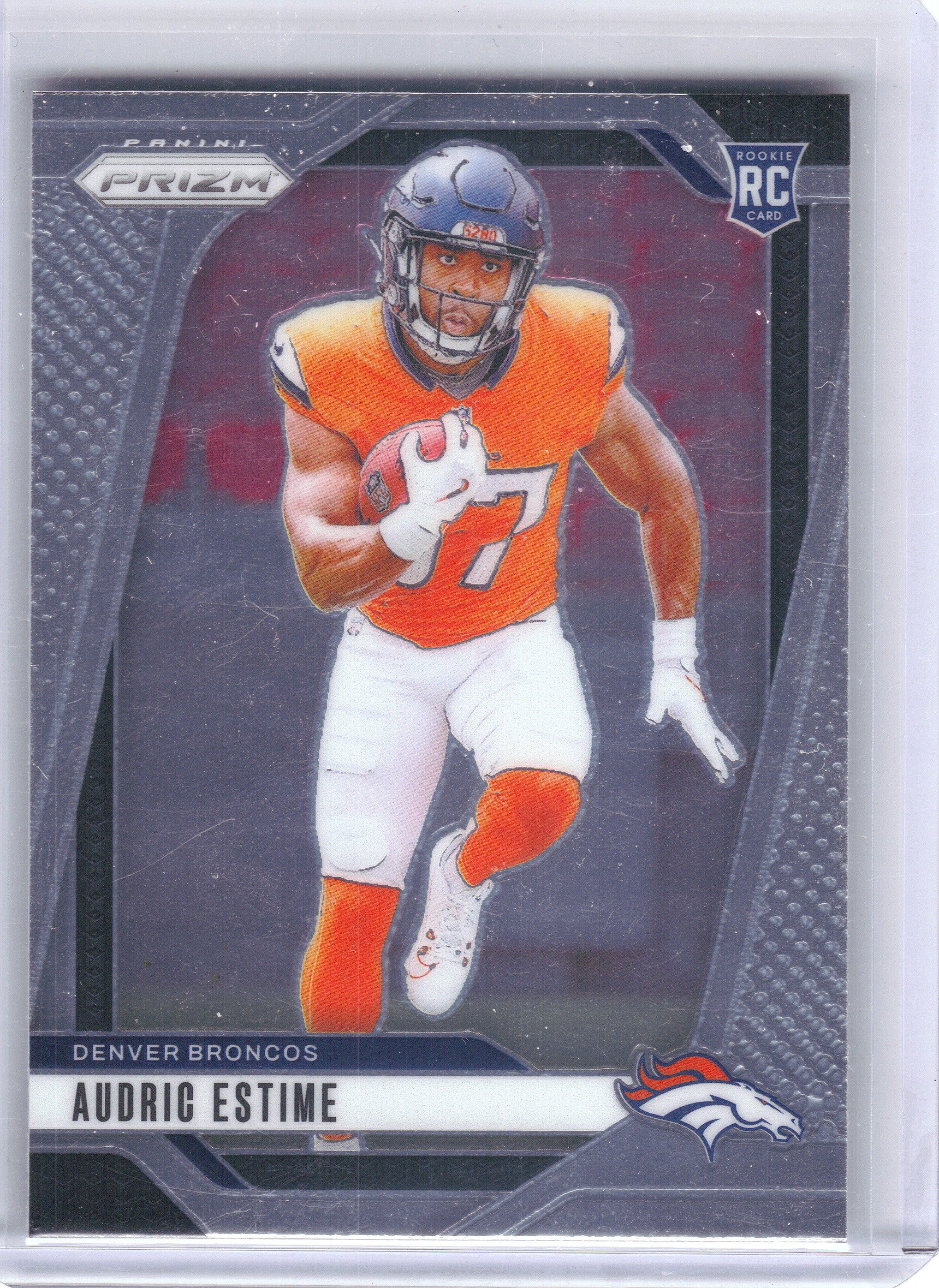 2024 Panini Prizm #306 Audric Estime Denver Broncos RC