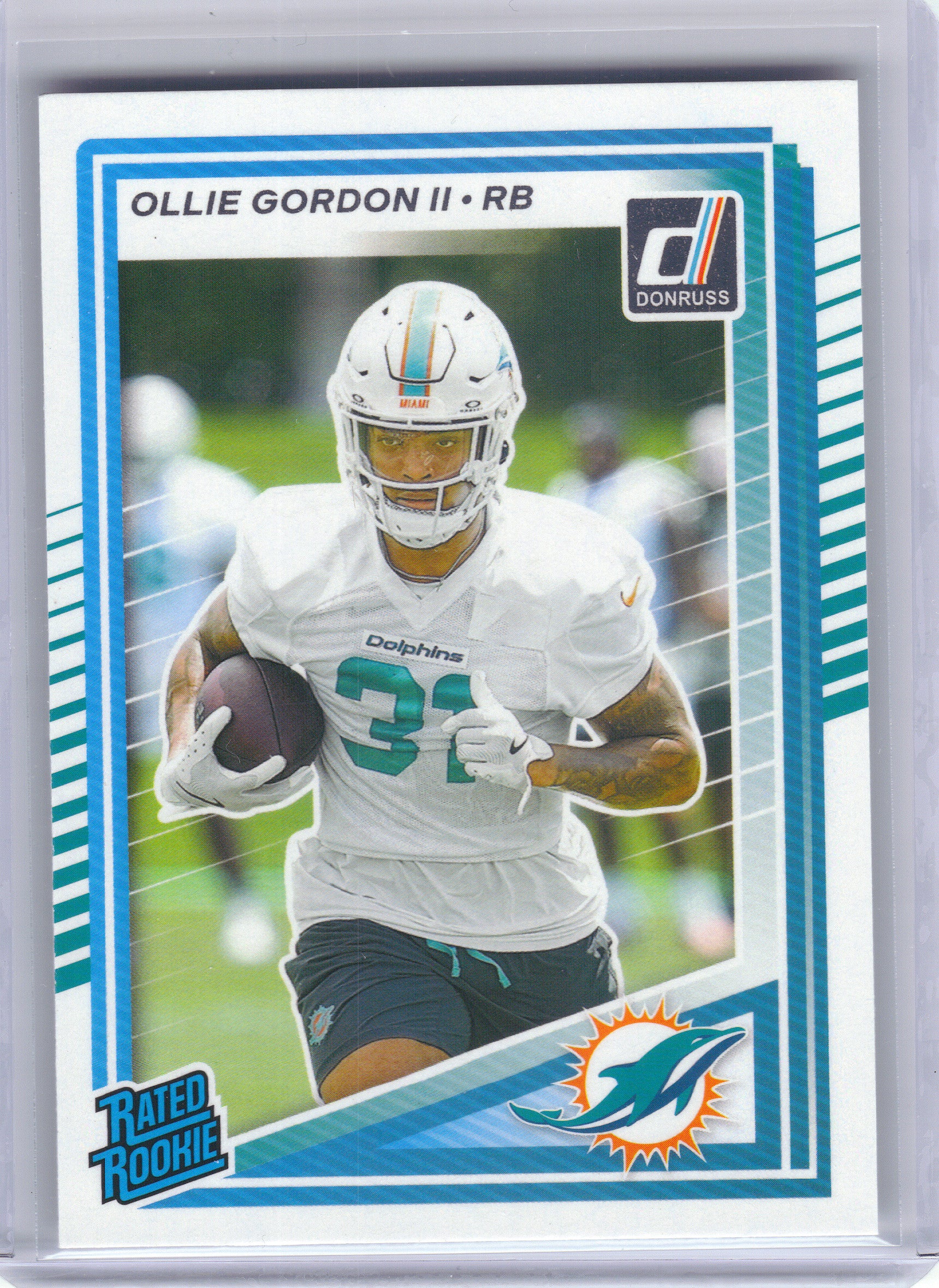 2025 Donruss #394 Ollie Gordon II Miami Dolphins RC