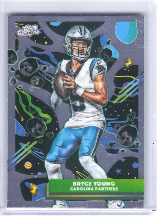2024 Topps Chrome Cosmic #13 Bryce Young Carolina Panthers