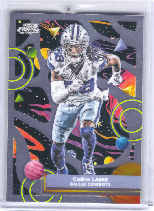 2025 Topps Chrome Cosmic #26 CeeDee Lamb Dallas Cowboys