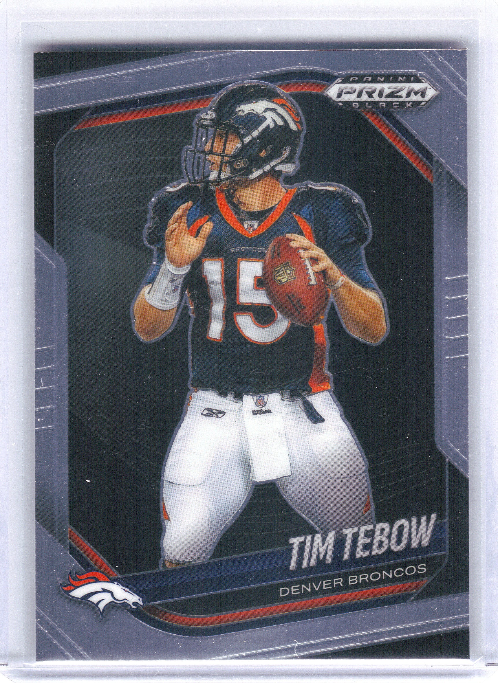 2025 Panini Prizm Black #54 Tim Tebow Denver Broncos