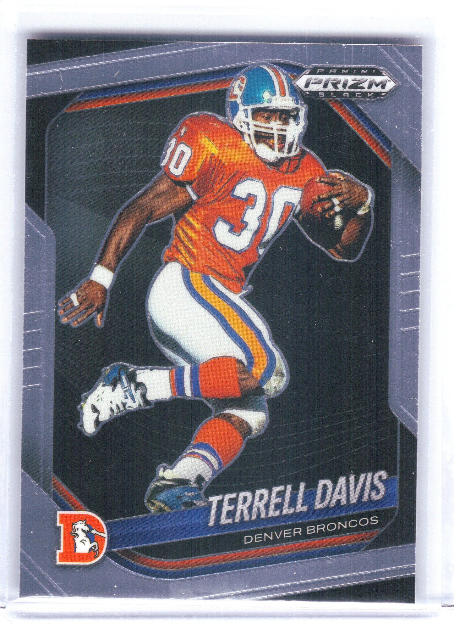 2025 Panini Prizm Black #51 Terrell Davis Denver Broncos