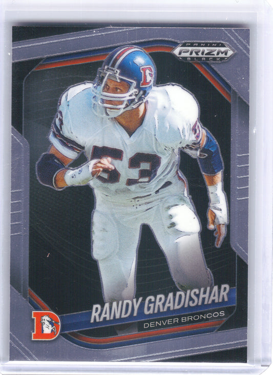 2025 Panini Prizm Black #50 Randy Gradishar Denver Broncos