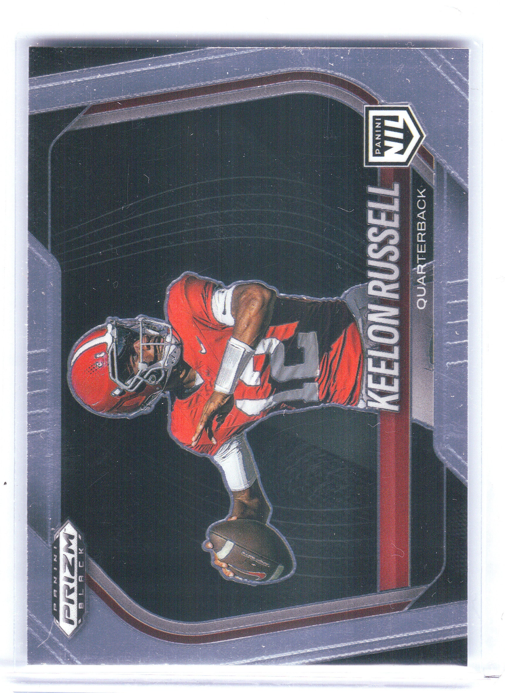 2025 Panini Prizm Black #181 Keelon Russell Alabama Crimson Tide